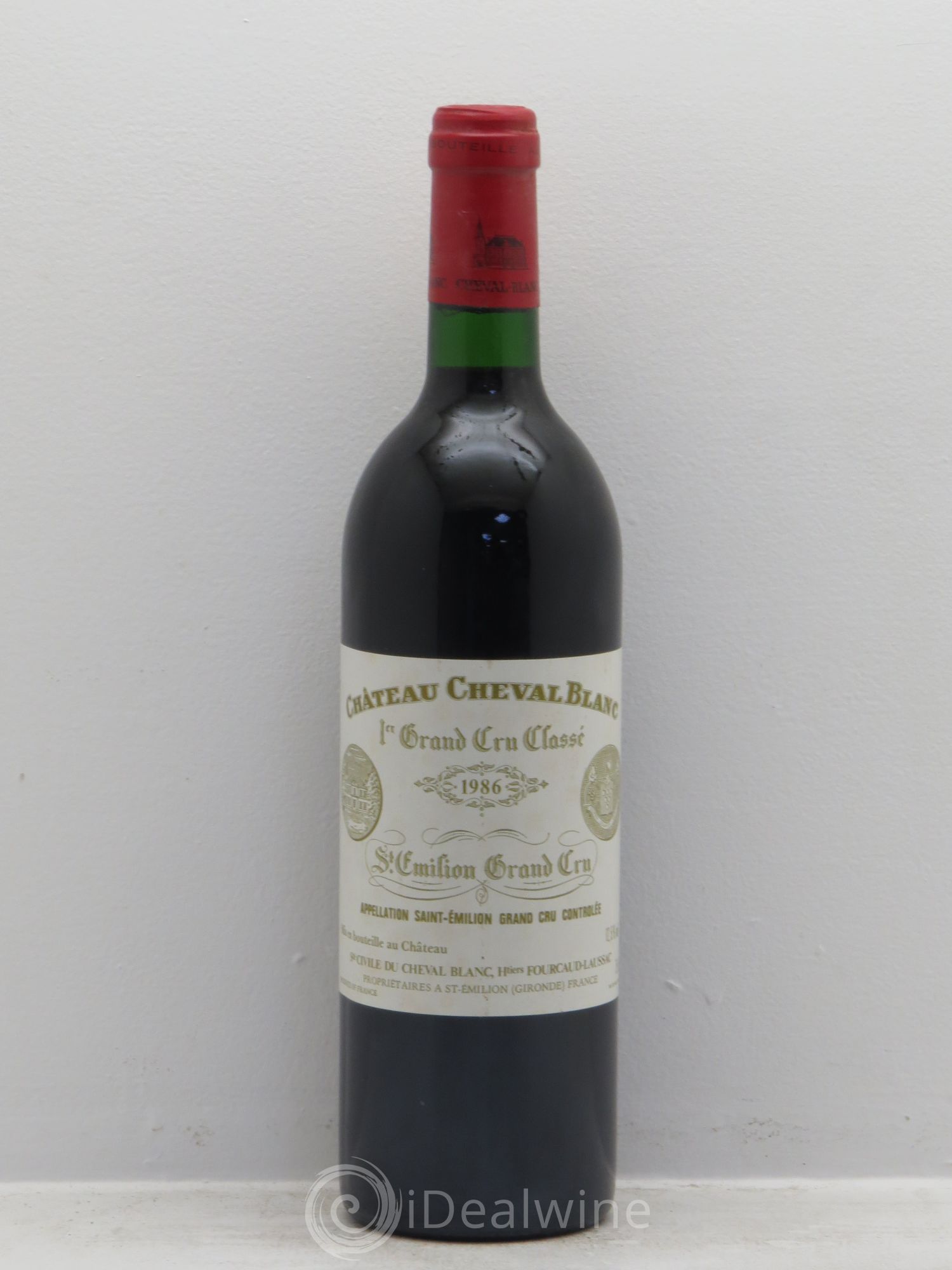 Château Cheval Blanc 1er Grand Cru Classé A 1986 - Lot de 1 bouteille - 0