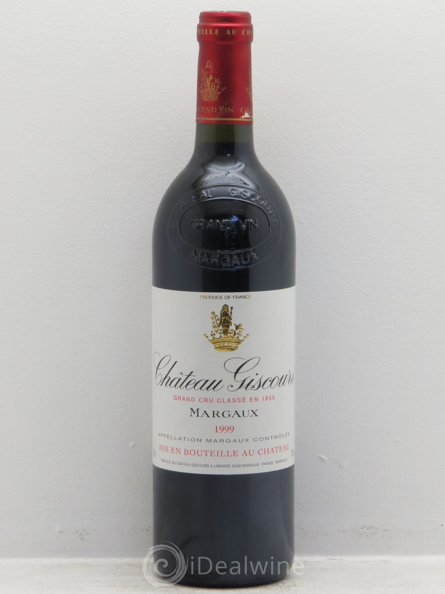 Château Giscours 3ème Grand Cru Classé 1999 - Lot de 1 bouteille - 0