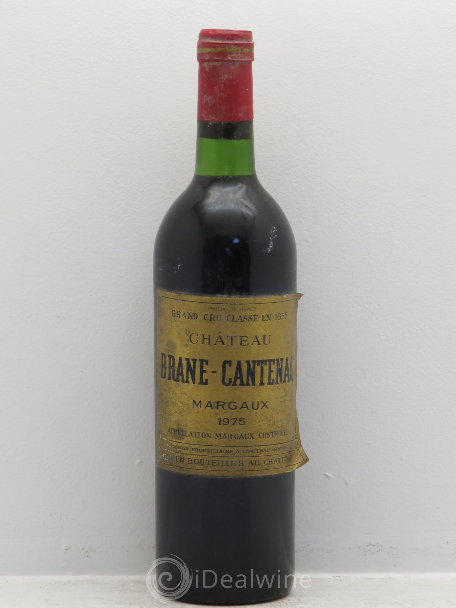 Château Brane Cantenac 2ème Grand Cru Classé 1975 - Lot de 1 bouteille - 0
