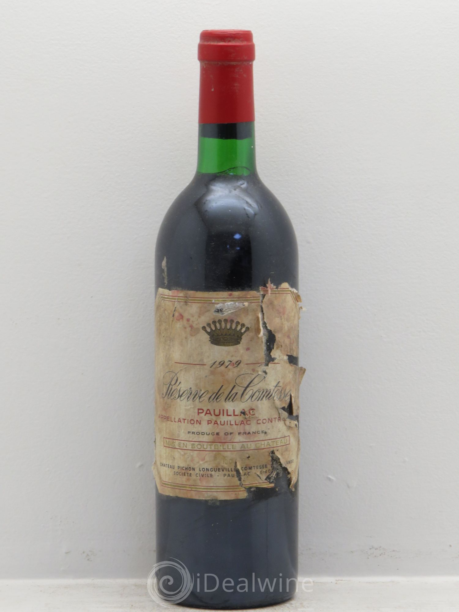 Réserve de la Comtesse Second Vin 1979 - Lot de 1 bouteille - 0