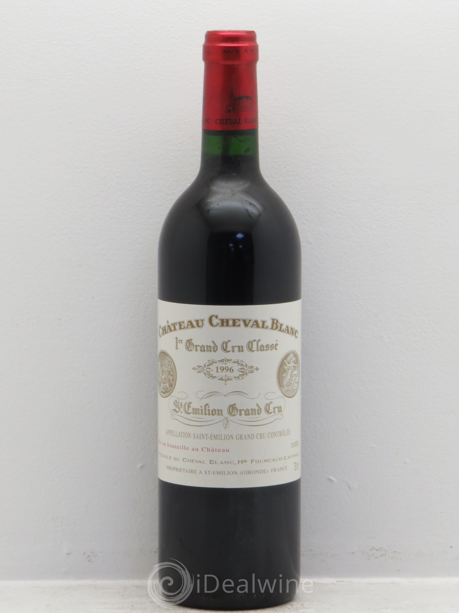 Château Cheval Blanc 1er Grand Cru Classé A 1996 - Lot de 1 bouteille - 0