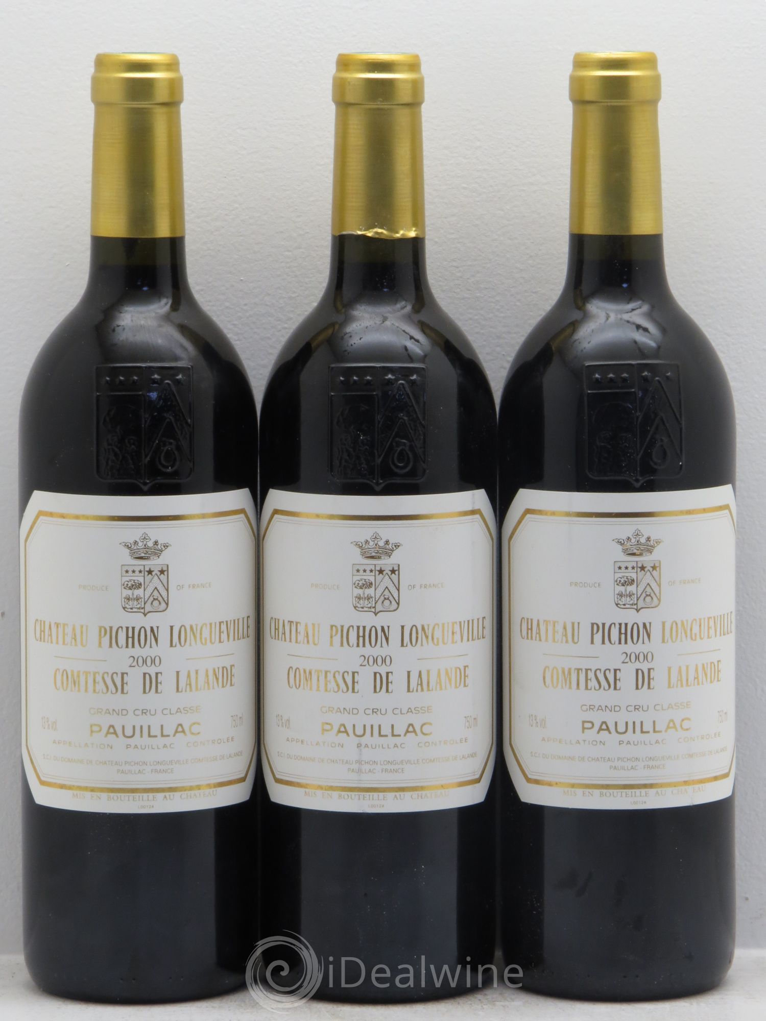 Château Pichon Longueville Comtesse de Lalande 2ème Grand Cru Classé 2000 - Lot de 6 bouteilles - 1