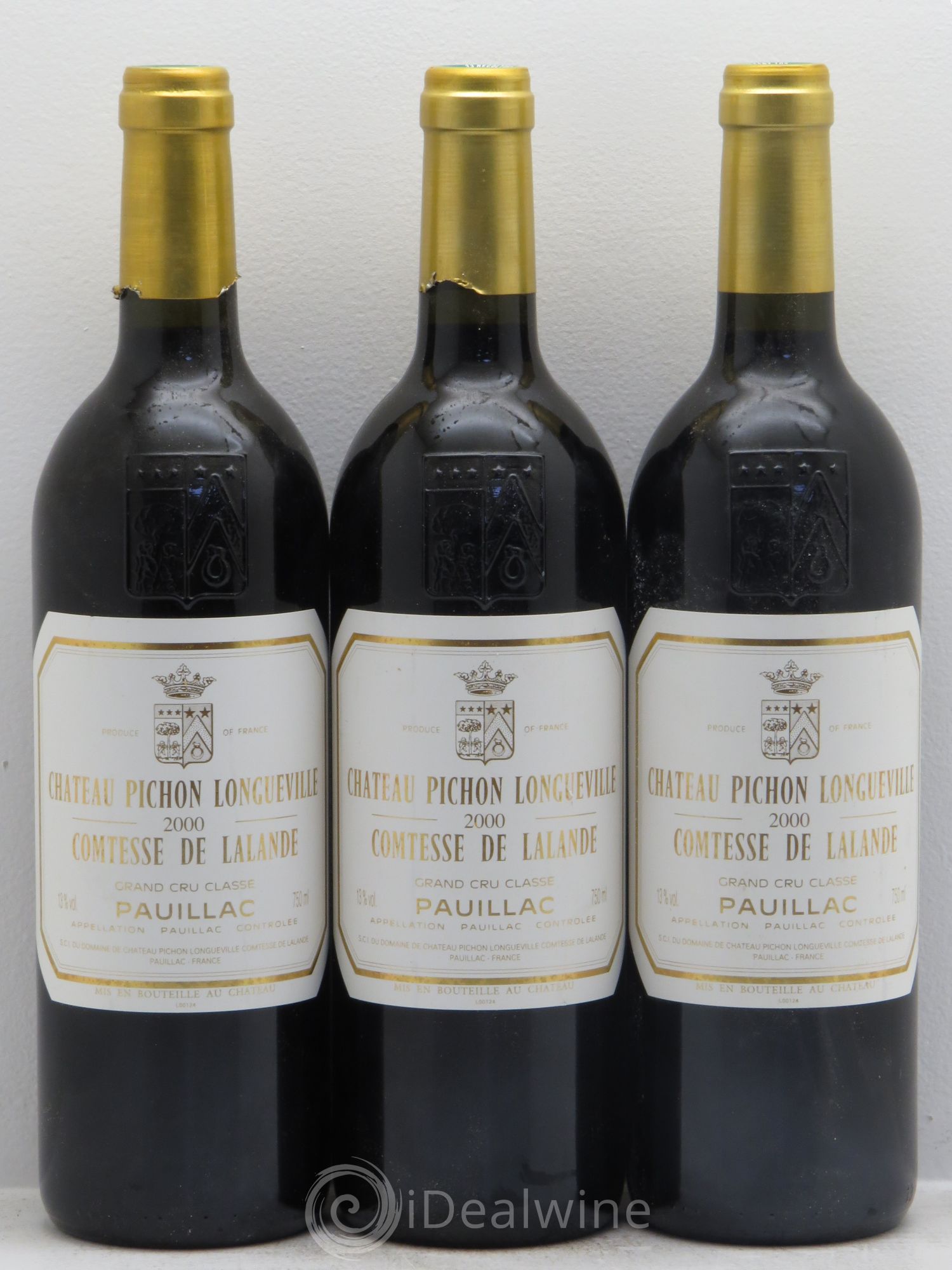 Château Pichon Longueville Comtesse de Lalande 2ème Grand Cru Classé 2000 - Lot de 6 bouteilles - 2