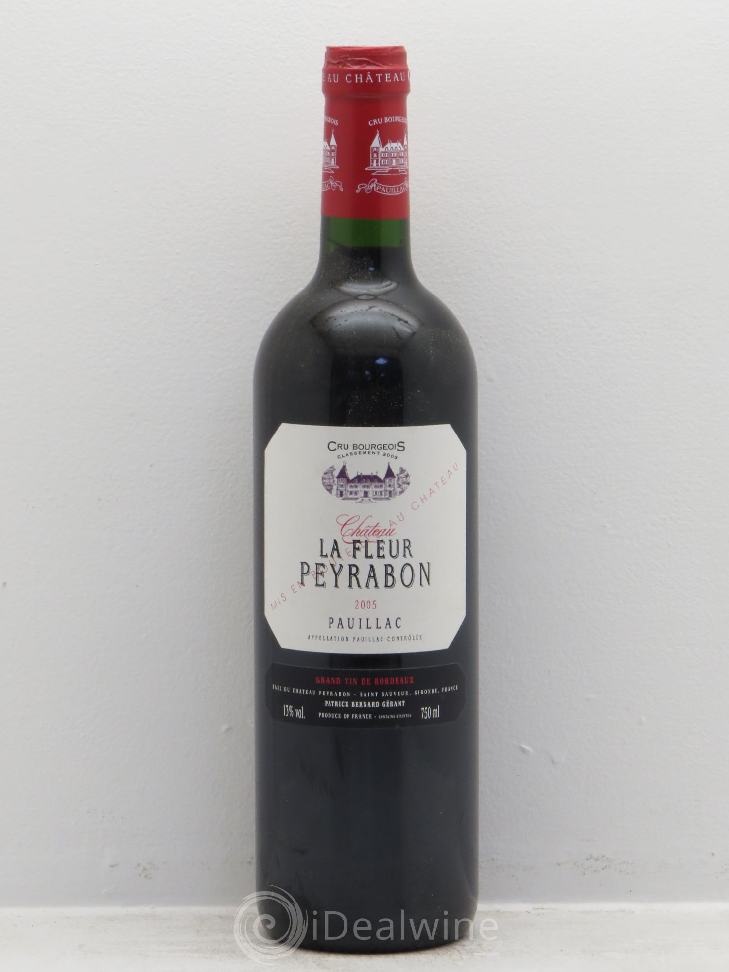 Château La Fleur Peyrabon Cru Bourgeois 2005 - Lot de 1 bouteille - 0
