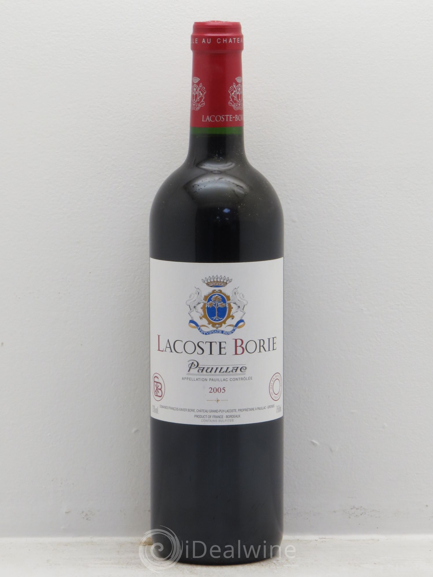 Lacoste Borie 2005 - Lot de 6 bouteilles - 0