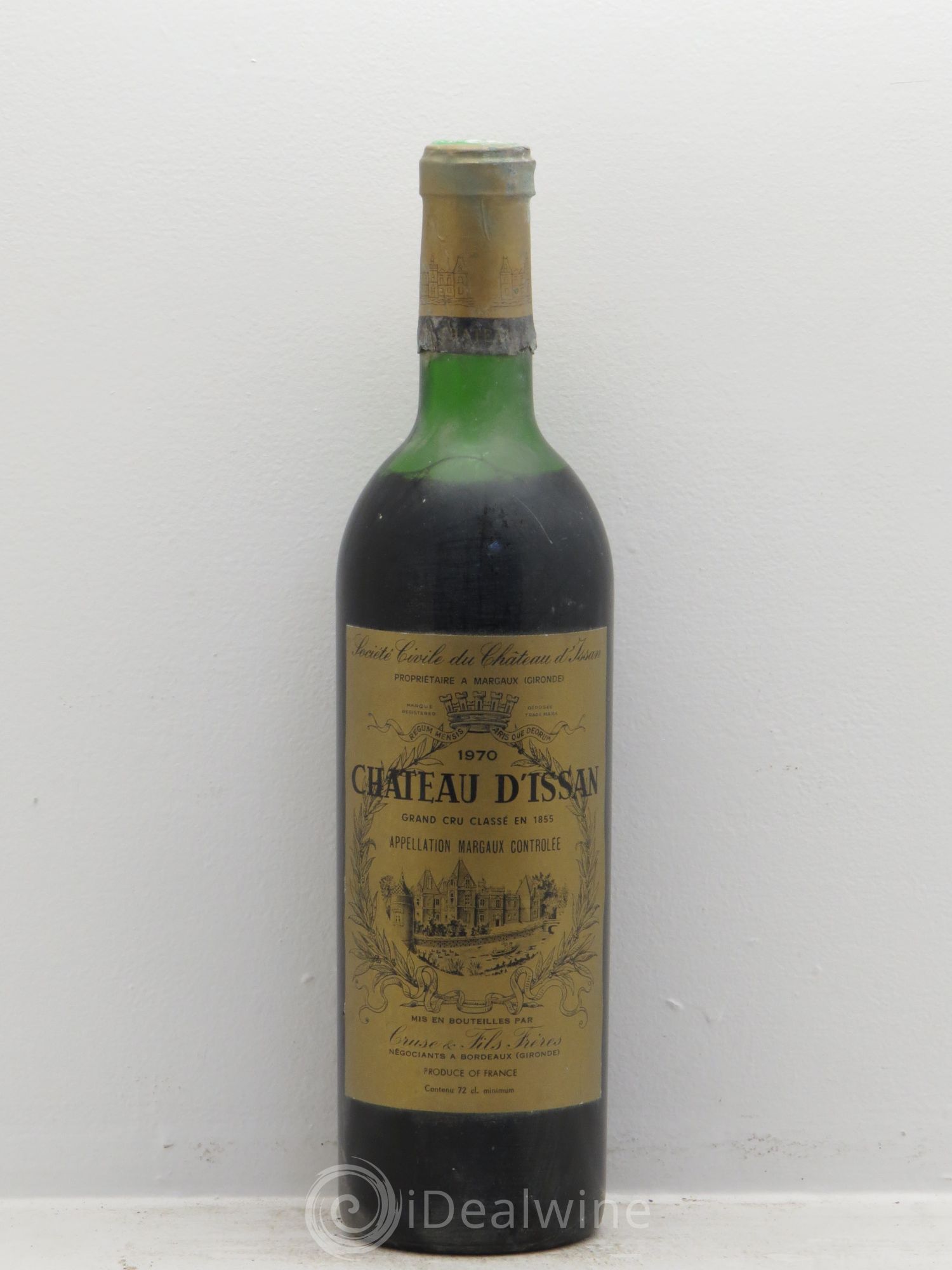 Château d'Issan 3ème Grand Cru Classé 1970 - Lot de 1 bouteille - 0