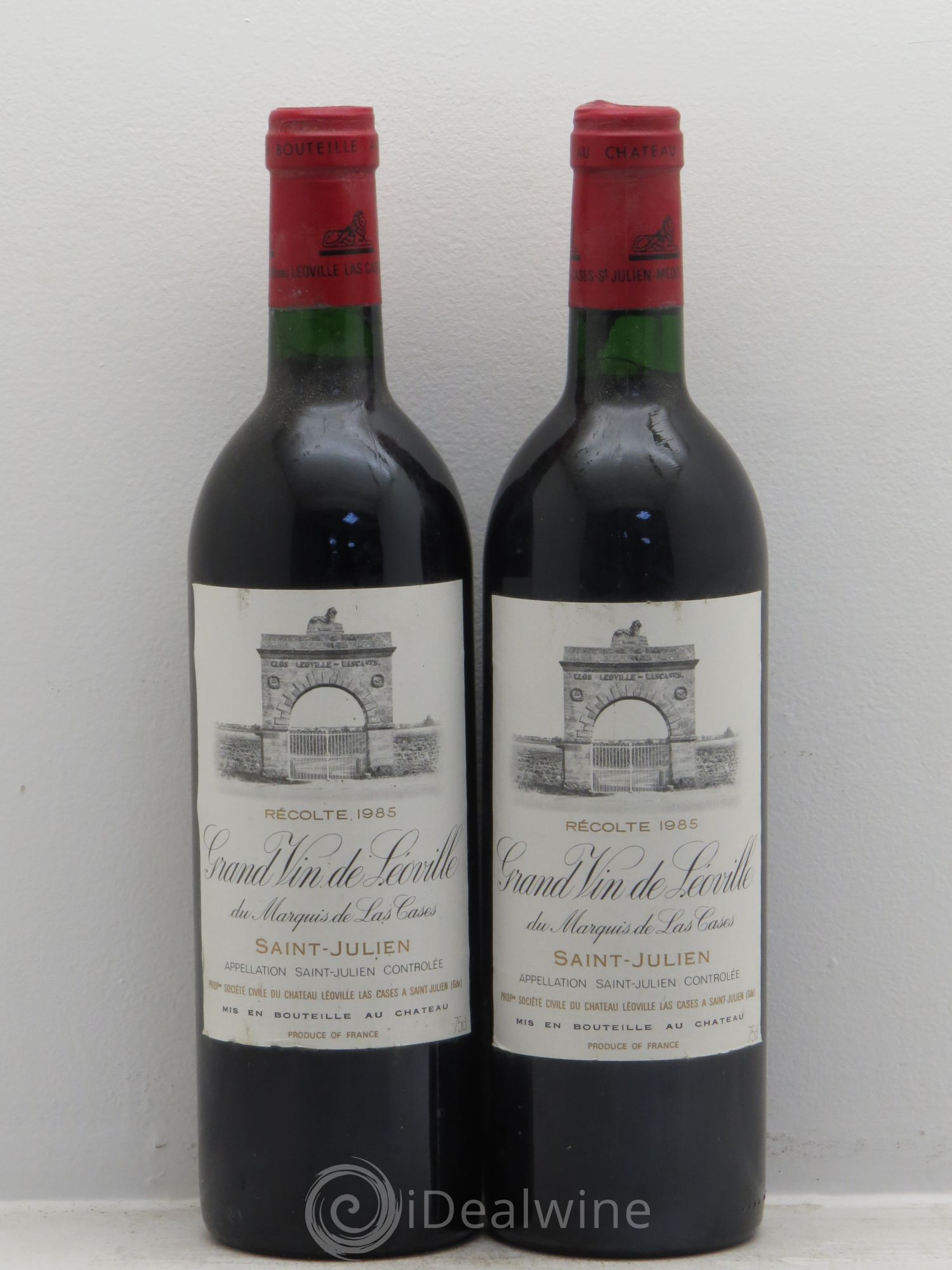 Château Léoville Las Cases 2ème Grand Cru Classé 1985 - Lot de 2 bouteilles - 0
