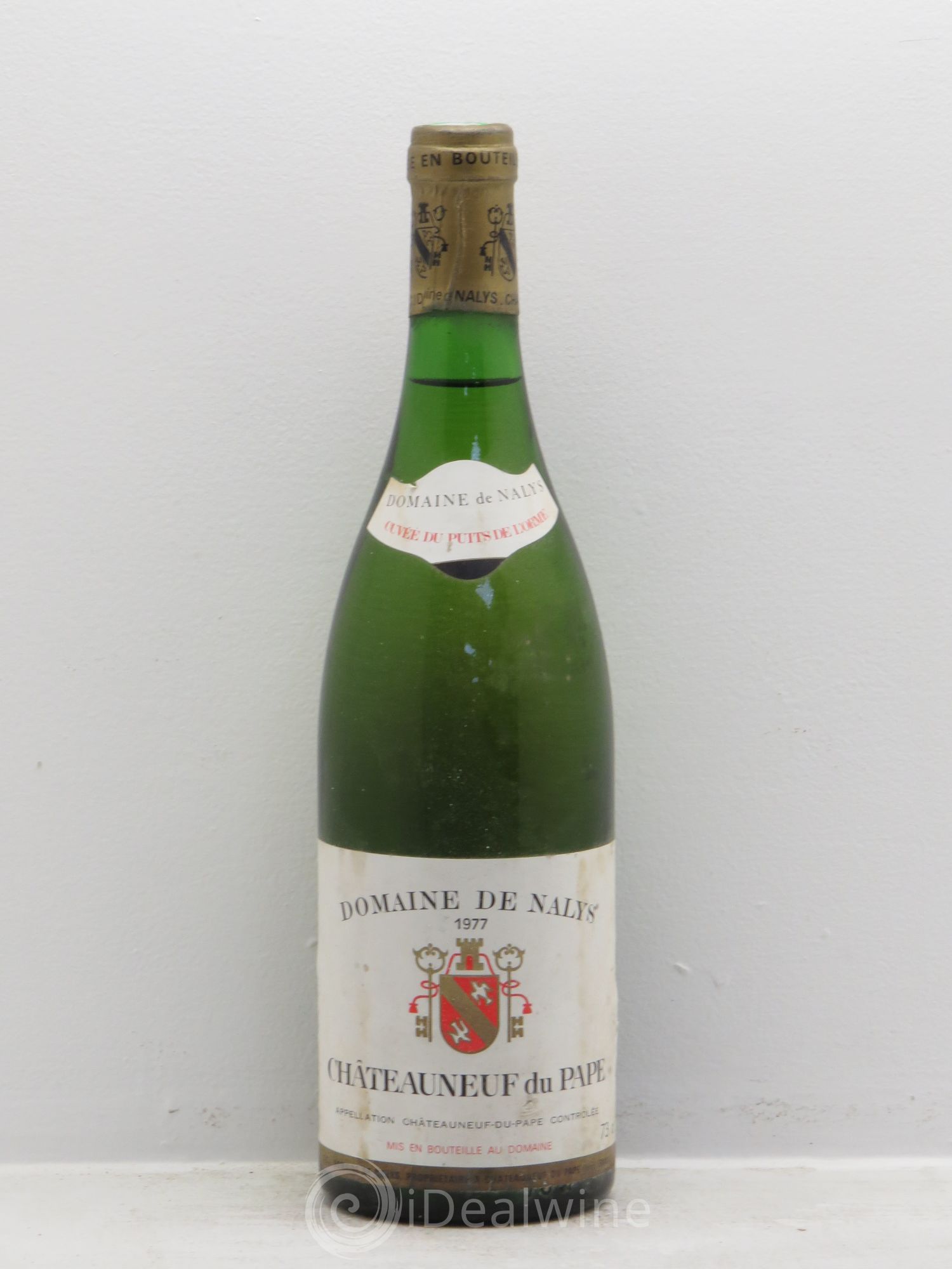 Châteauneuf-du-Pape Cuvée du Puits de l'ame - Domaine Nalys 1977 - Posten von 1 Flasche - 0