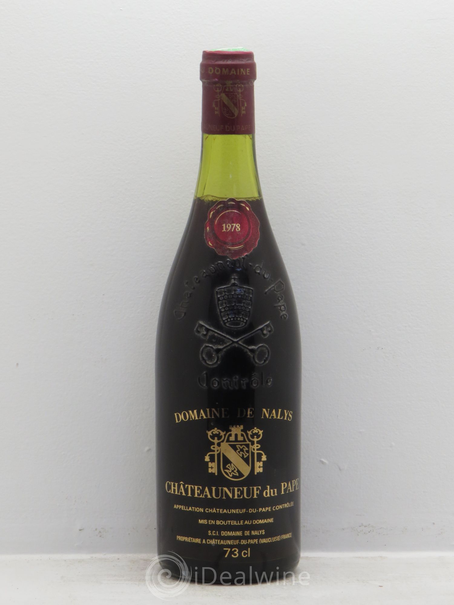 Châteauneuf-du-Pape Château de Nalys 1978 - Lot de 1 bouteille - 0