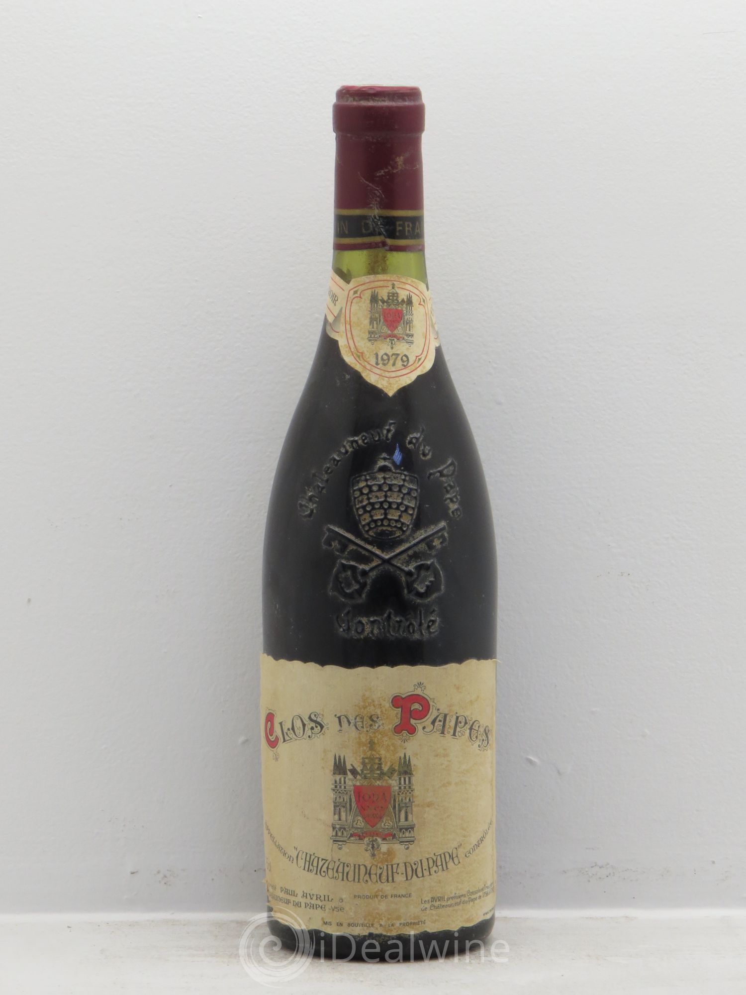 Châteauneuf-du-Pape Clos des Papes - Paul Avril 1979 - Lot de 1 bouteille - 0