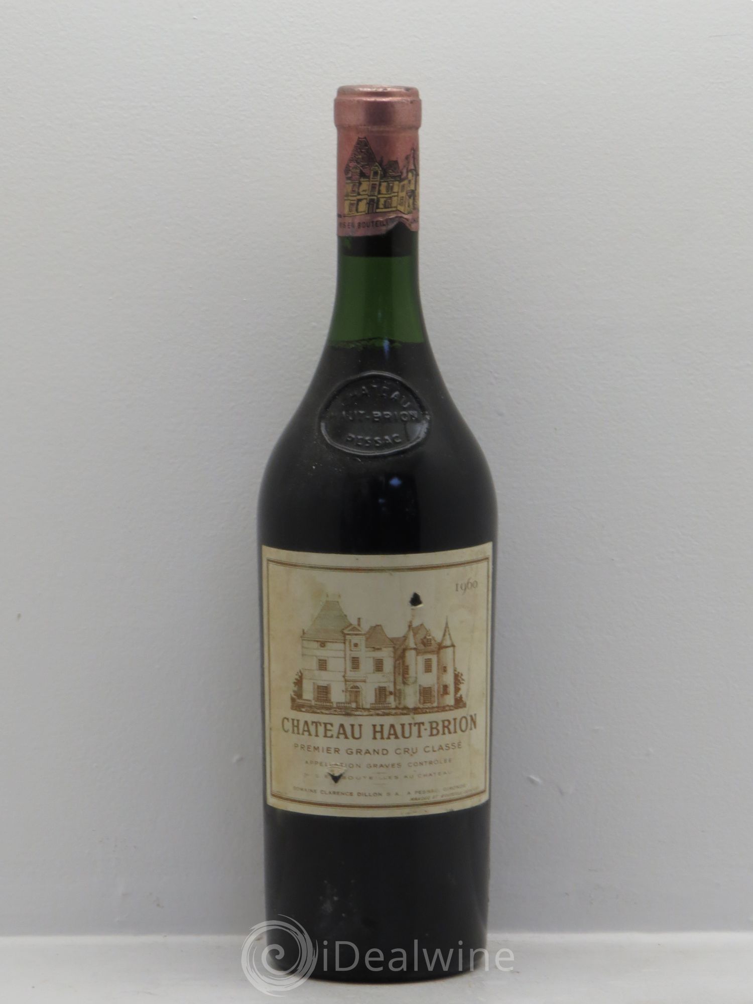 Château Haut Brion 1er Grand Cru Classé 1960 - Lot de 1 bouteille - 0