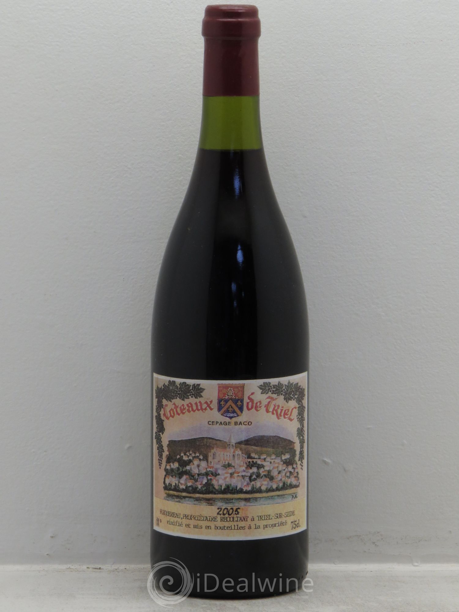 Divers Coteaux de Triel - Cépage Baco (sans prix de réserve) 2005 - Posten von 1 Flasche - 0