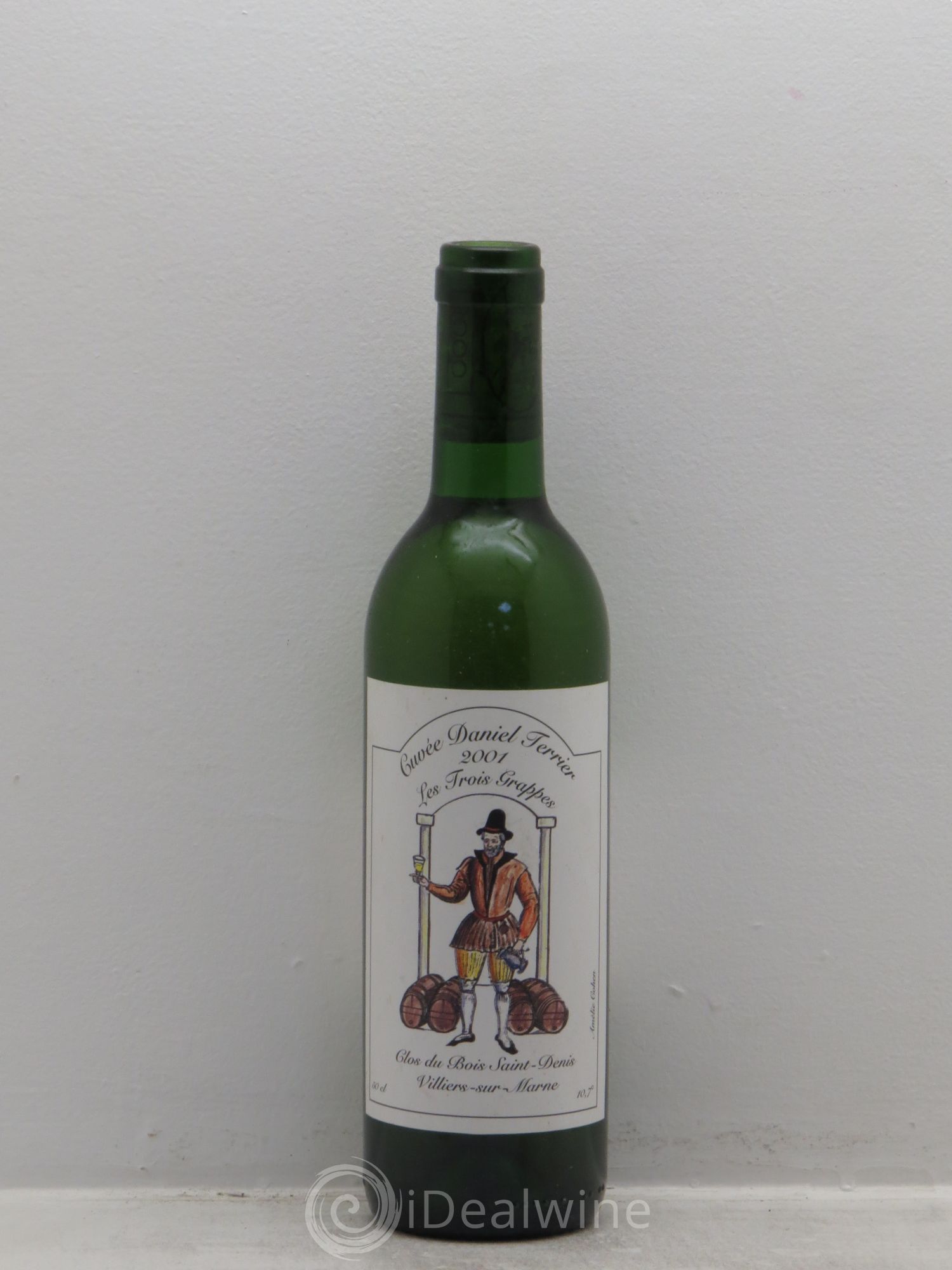 Divers Clos du Bois St Denis Les 3 Grappes Cuvée Daniel Terrier (50cl) (sans prix de réserve) 2001 - Posten von 1 Flasche - 0
