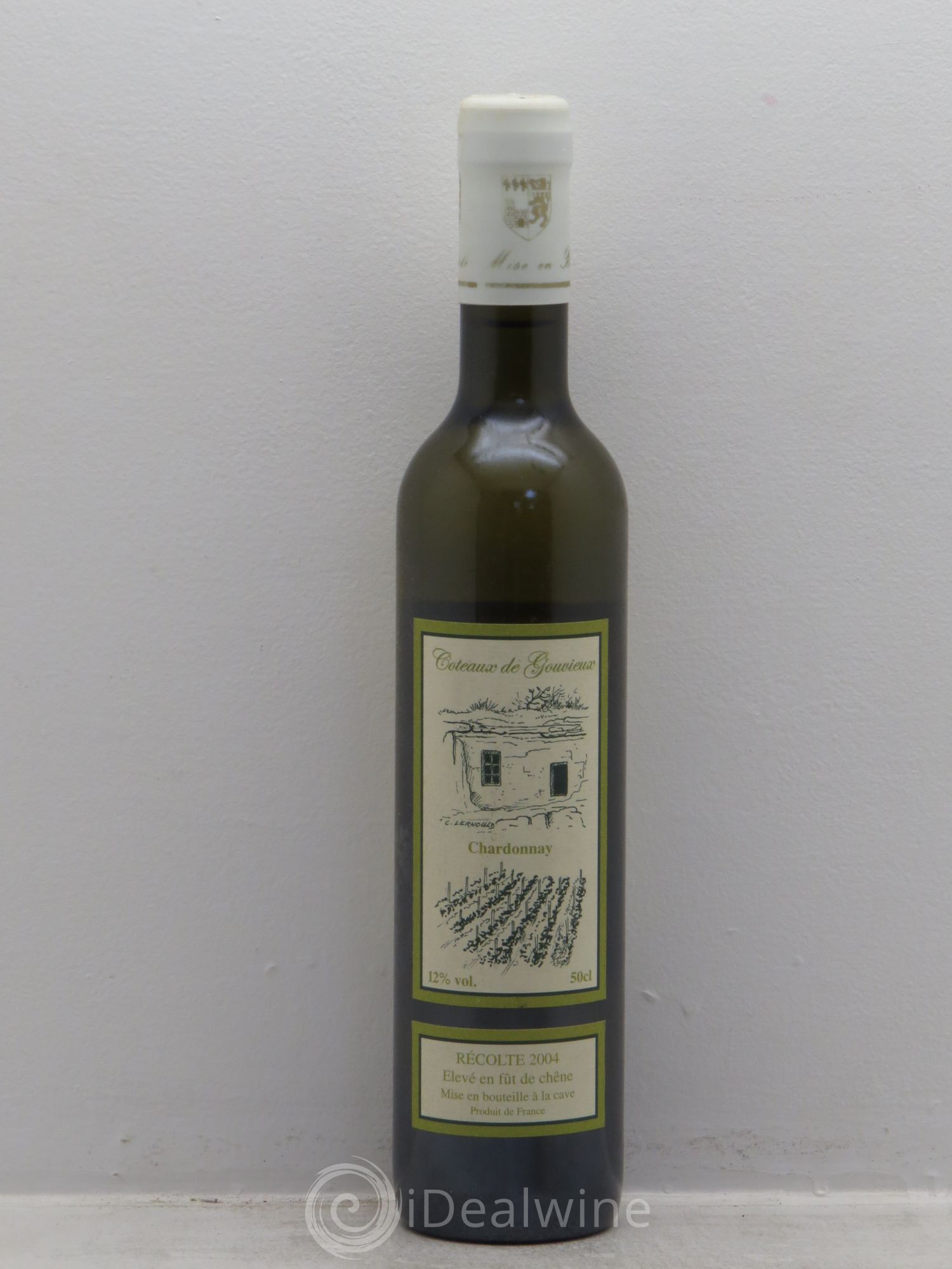 Divers Coteaux de Gouvieux Chardonnay (50cl) (sans prix de réserve) 2004 - Posten von 1 Flasche - 0