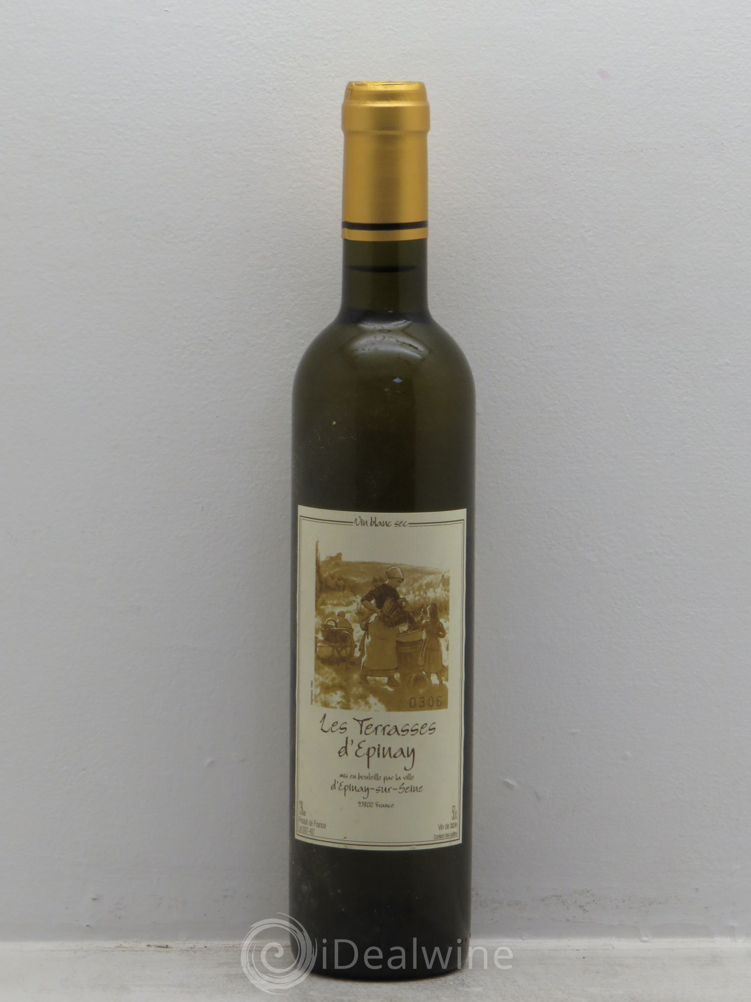 Divers Vin de Table Les Terrasses d'Epinay (50cl) (sans prix de réserve) - Posten von 1 Flasche - 0