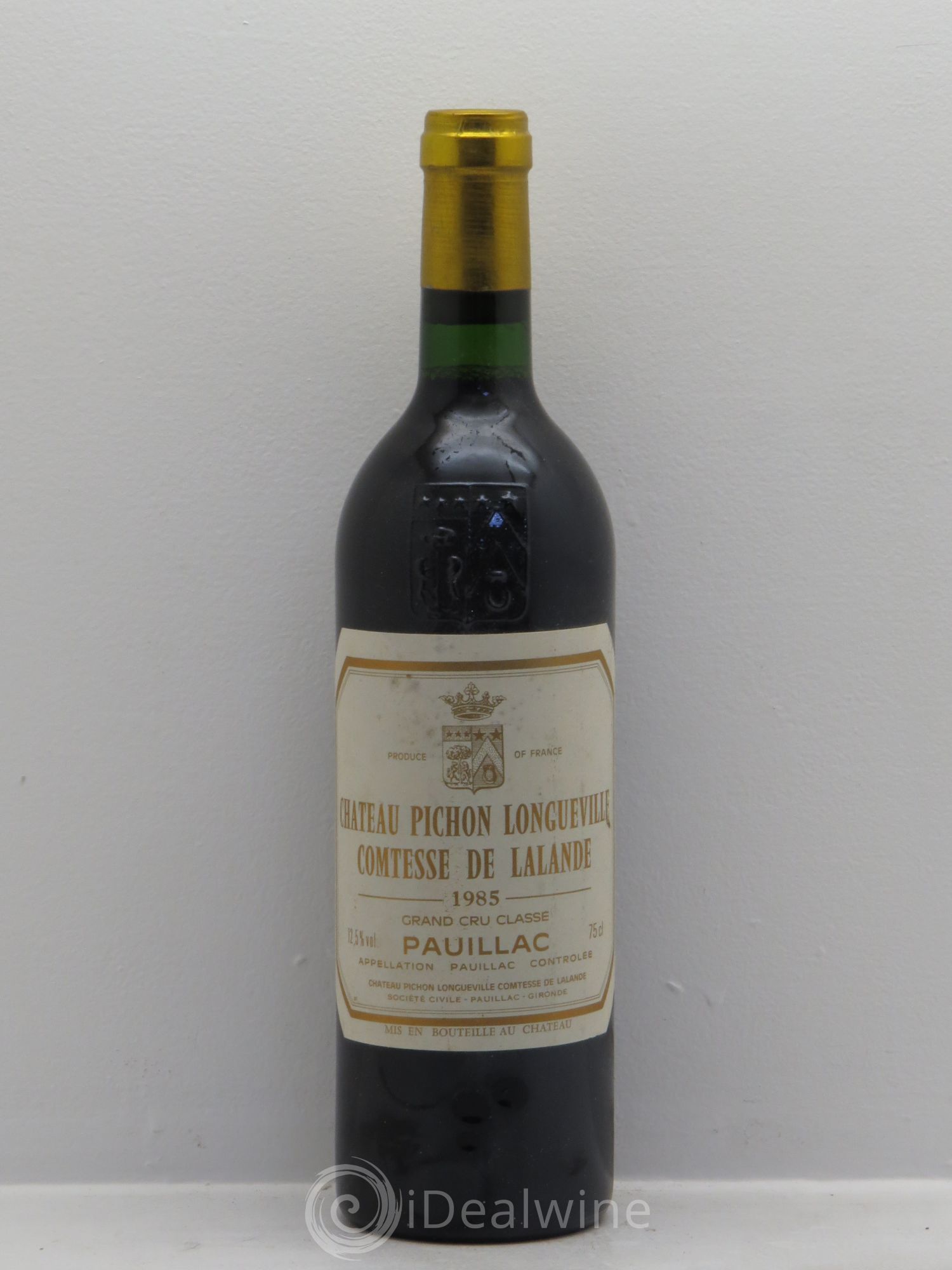 Château Pichon Longueville Comtesse de Lalande 2ème Grand Cru Classé 1985 - Lot de 1 bouteille - 0