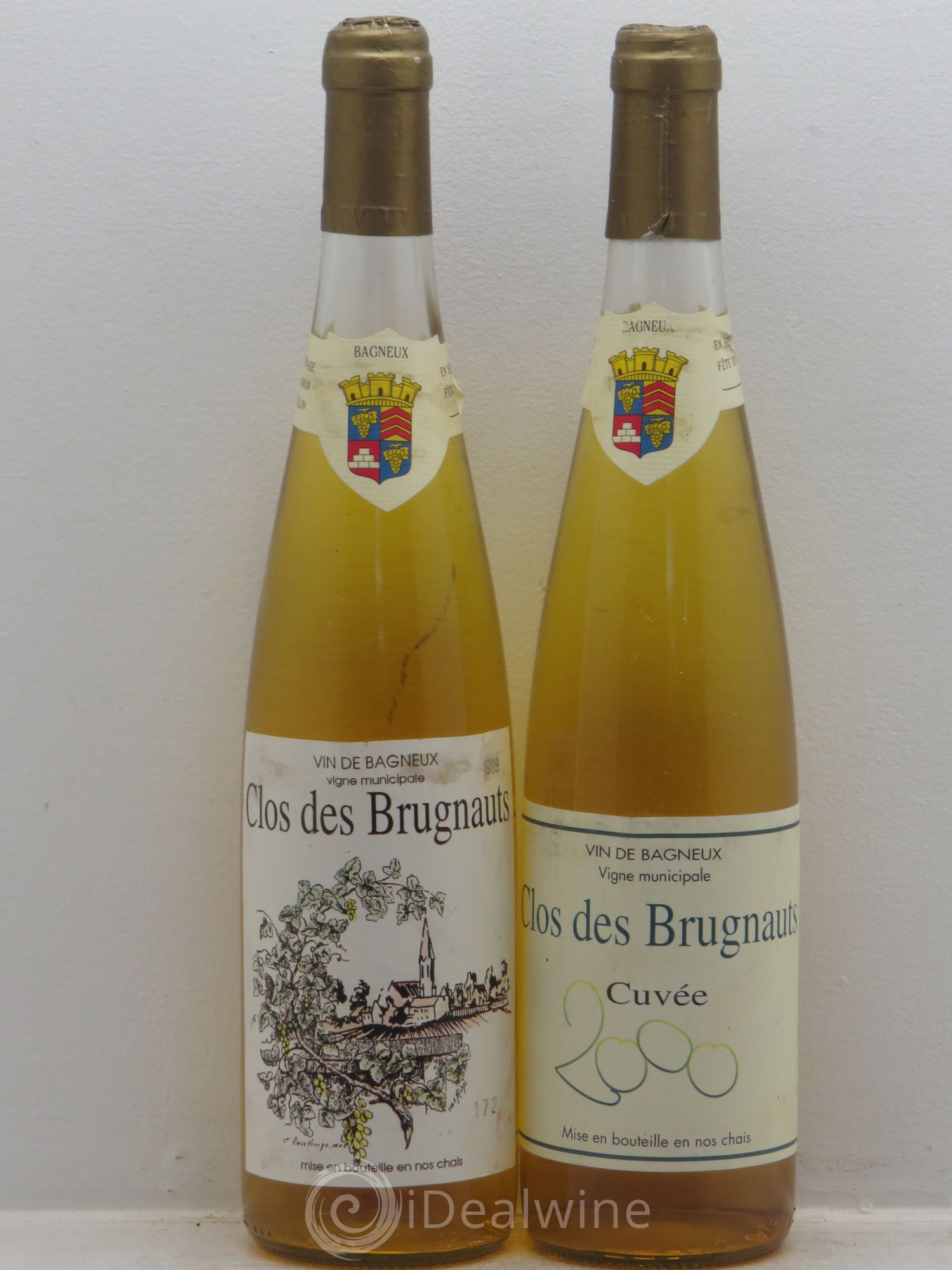 Divers Vin de Bagneux Clos des Brugnauts (1999&2000) (sans prix de réserve) - Posten von 2 Flaschen - 0