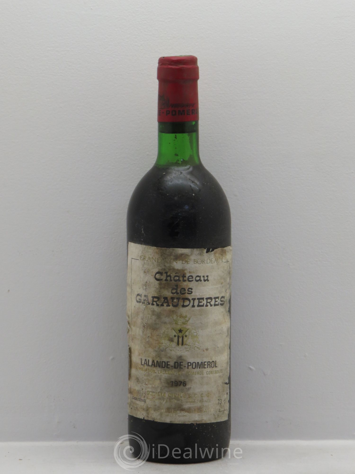 Bordeaux Château Garaudières - Lalande de Pomerol 1976 - Posten von 1 Flasche - 0
