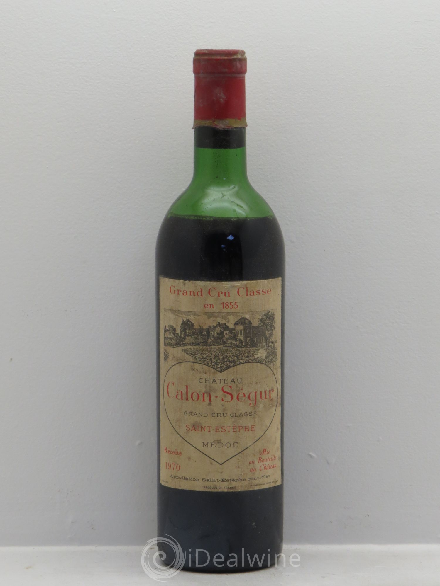 Château Calon Ségur 3ème Grand Cru Classé 1970 - Lot de 1 bouteille - 0