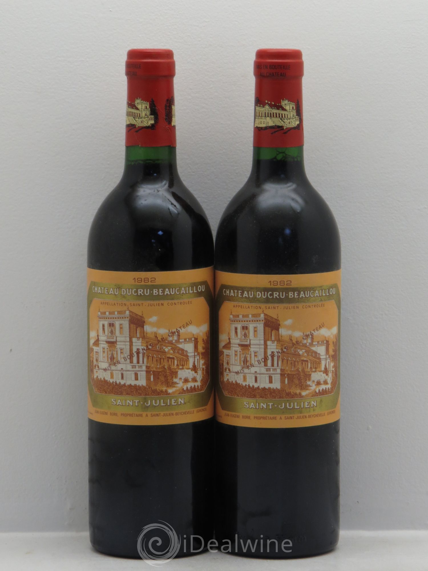 Château Ducru Beaucaillou 2ème Grand Cru Classé 1982 - Lot de 2 bouteilles - 0