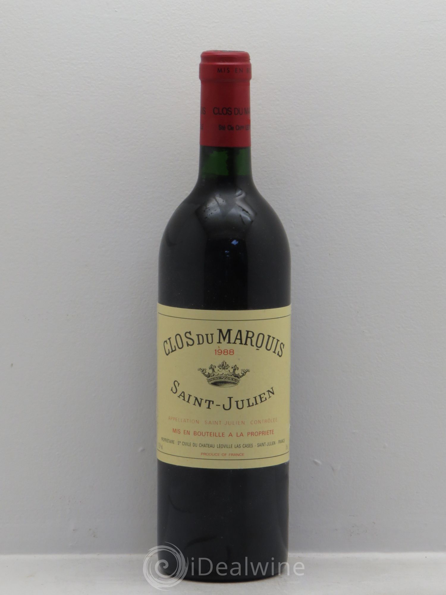 Clos du Marquis 1988 - Lot de 1 bouteille - 0