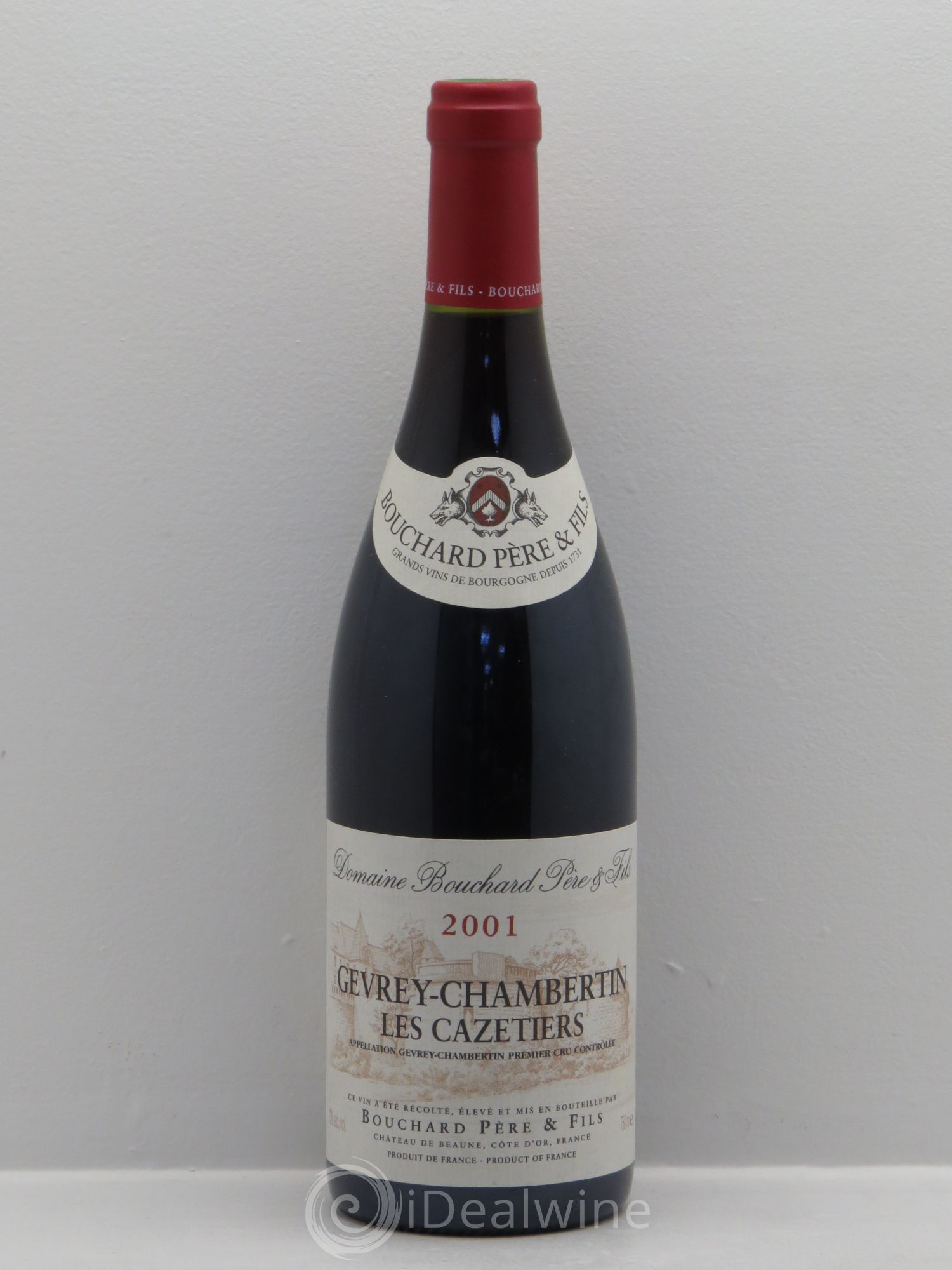 Gevrey-Chambertin 1er Cru Les Cazetiers Bouchard Père & Fils 2001 - Lot de 1 bouteille - 0
