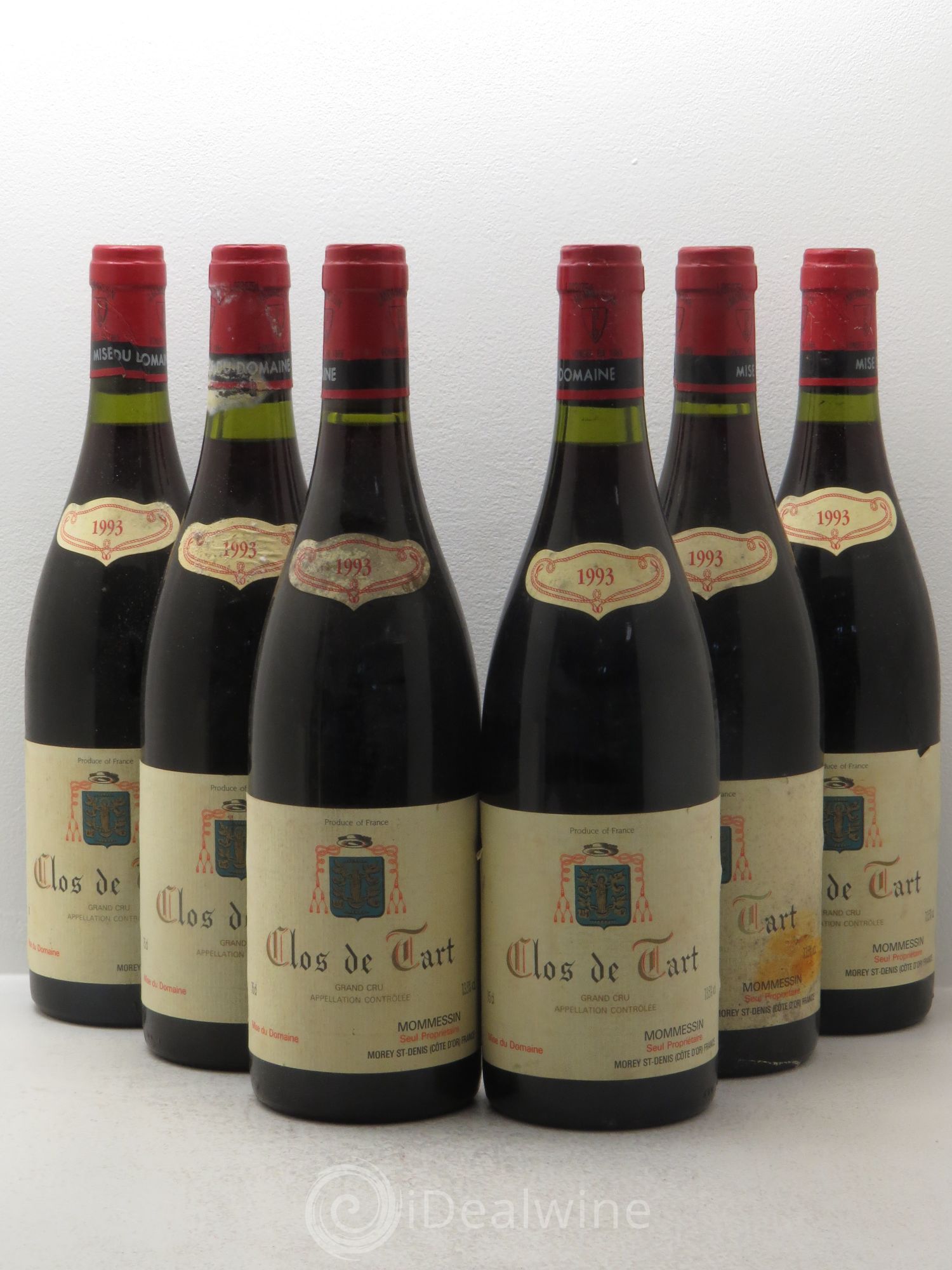 Clos de Tart Grand Cru Clos de Tart 1993 - Lot de 6 bouteilles - 0