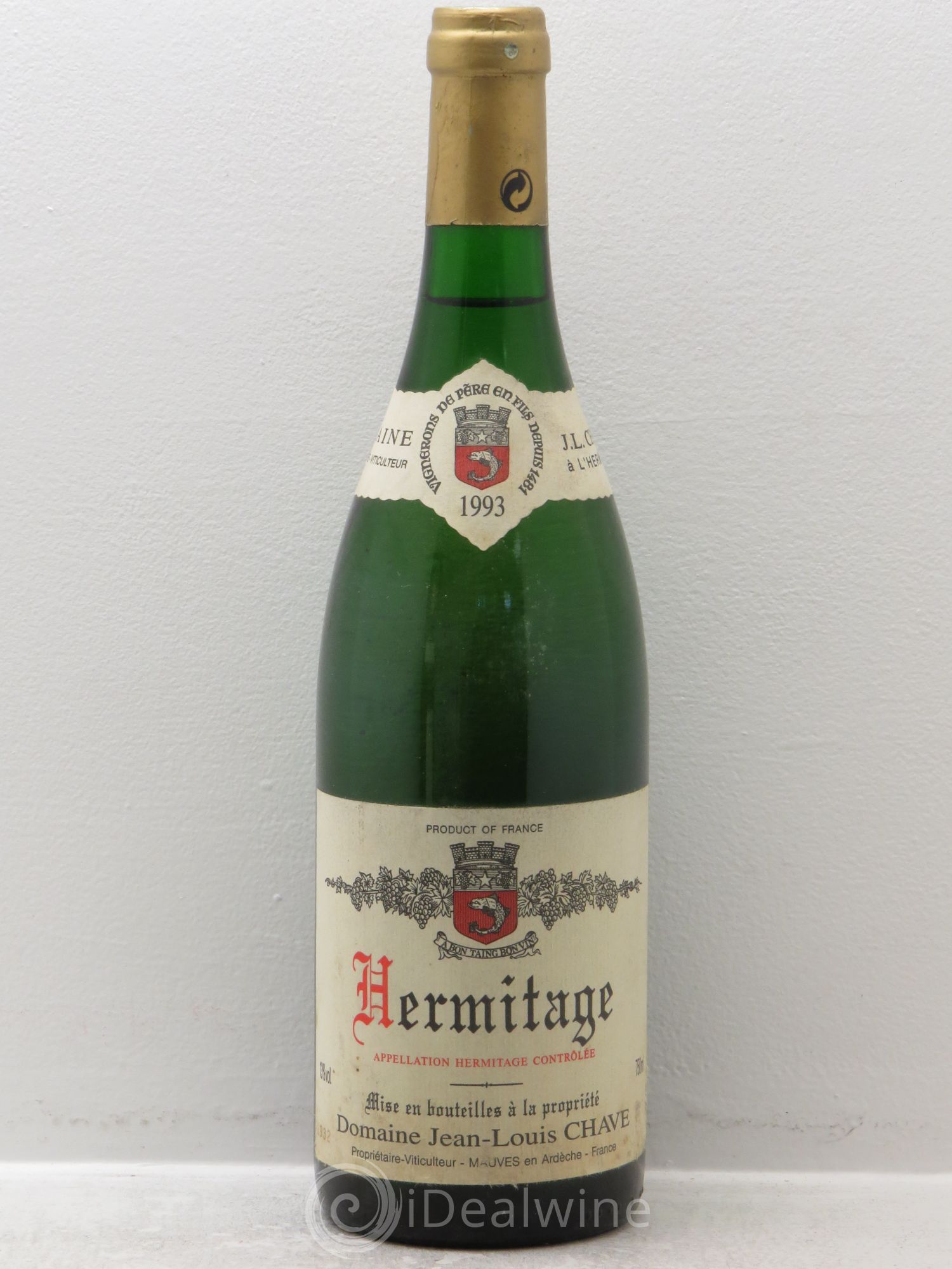 Hermitage Jean-Louis Chave 1993 - Lot de 1 bouteille - 0