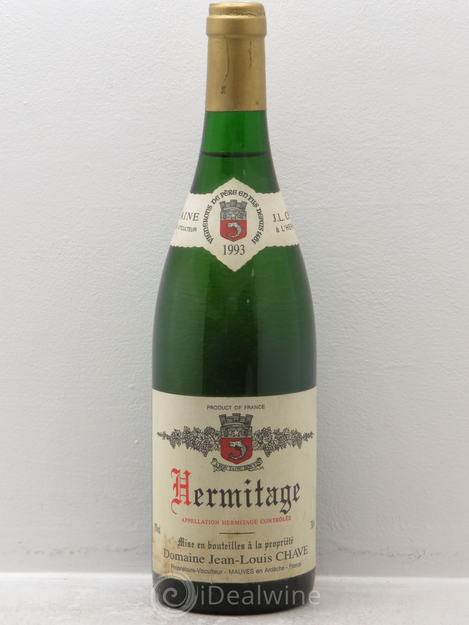Hermitage Jean-Louis Chave 1993 - Lot de 1 bouteille - 0