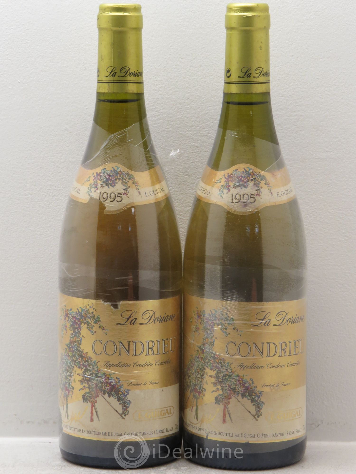 Condrieu La Doriane Guigal 1995 - Lot de 2 bouteilles - 0