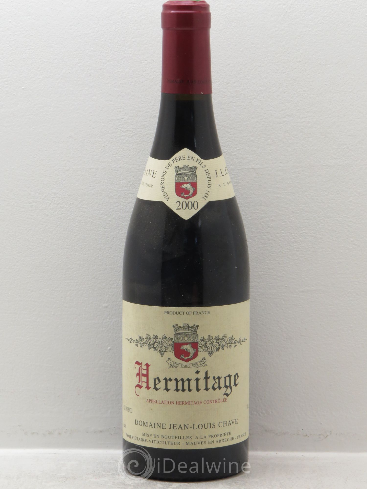 Hermitage Jean-Louis Chave 2000 - Lot de 1 bouteille - 0