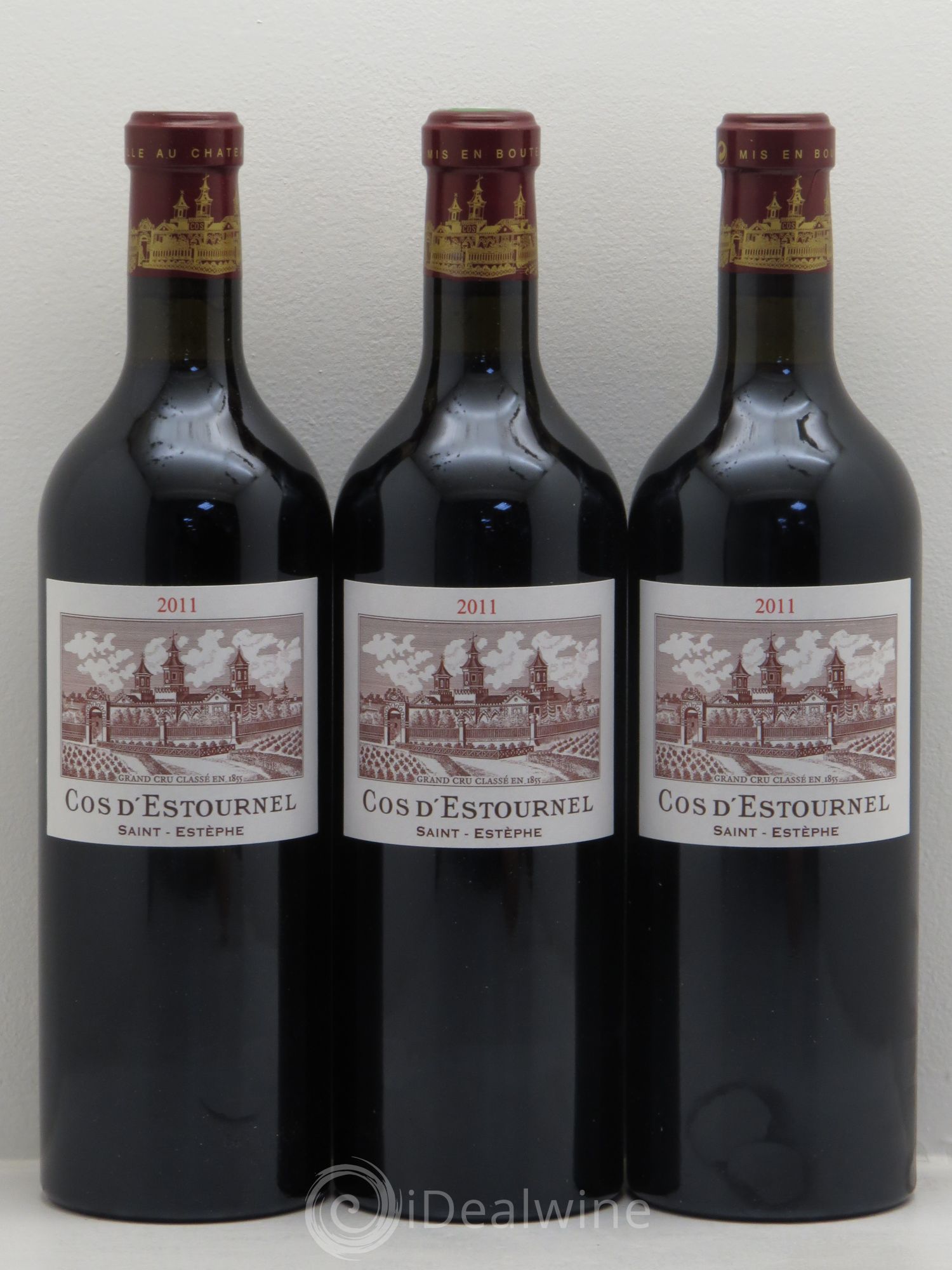 Cos d'Estournel 2ème Grand Cru Classé 2011 - Lot de 3 bouteilles - 0