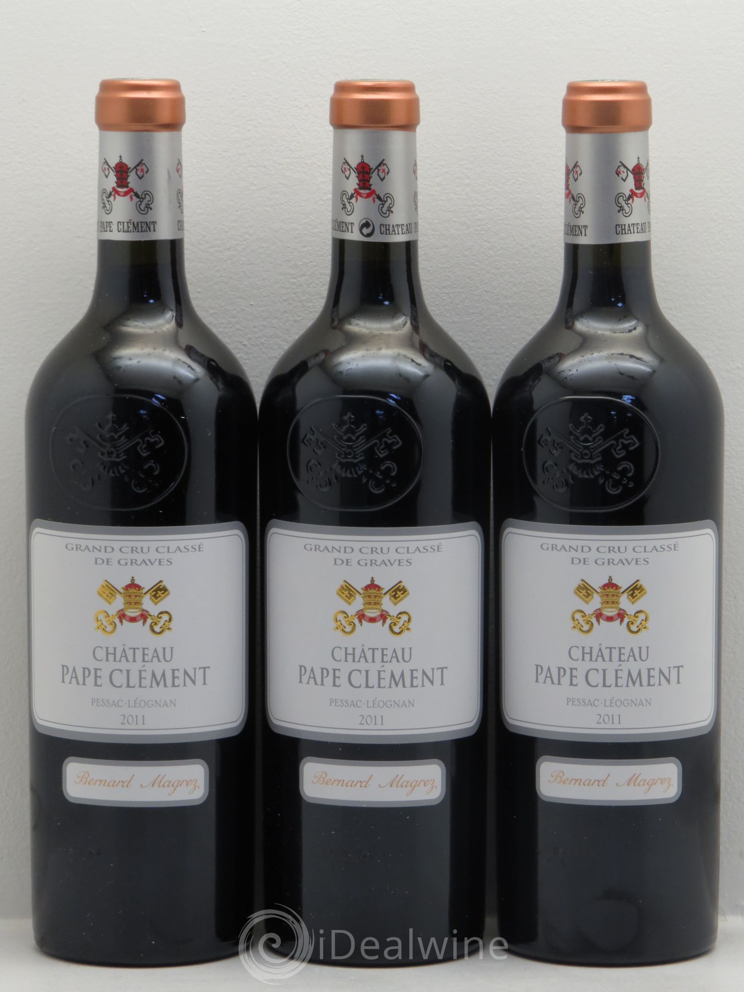 Château Pape Clément Cru Classé de Graves 2011 - Lot de 3 bouteilles - 0