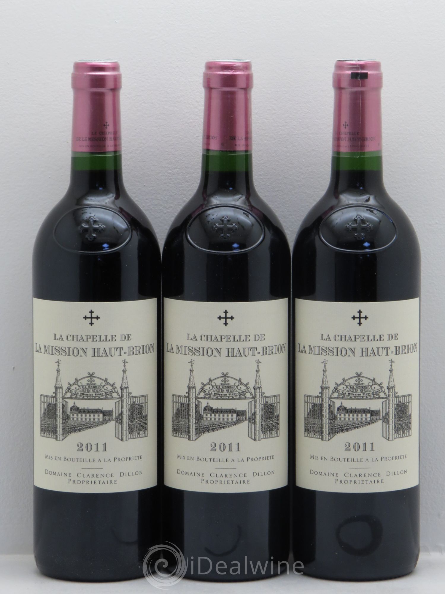 La Chapelle de La Mission Haut-Brion Second Vin 2011 - Lot de 3 bouteilles - 0