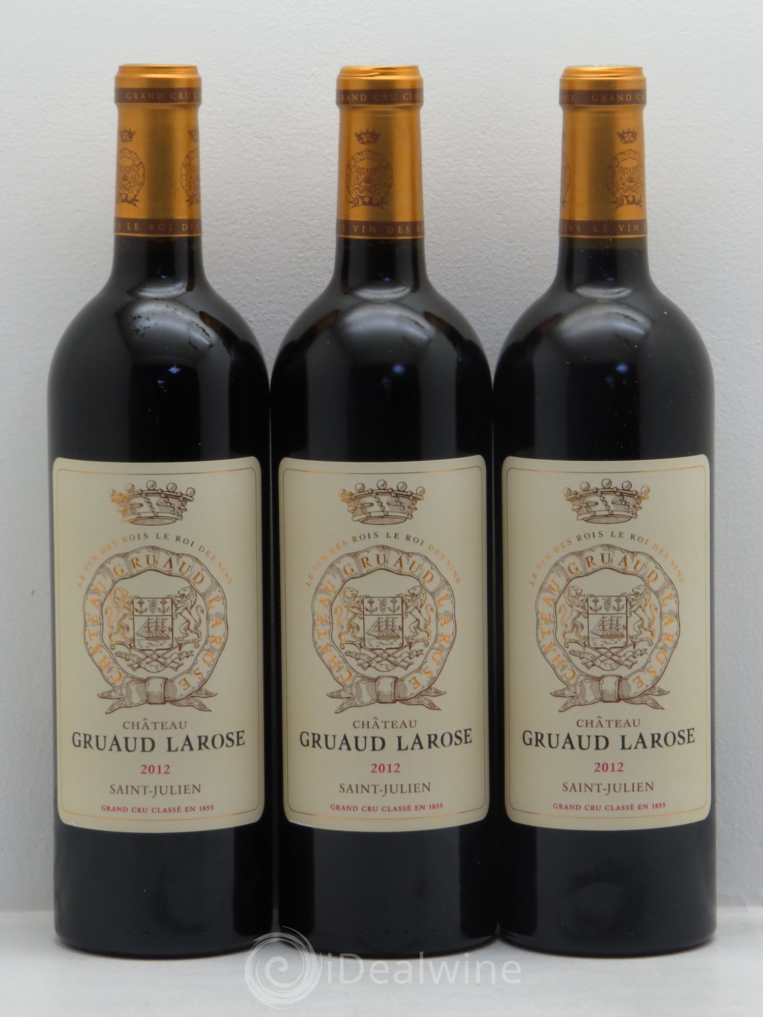 Château Gruaud Larose 2ème Grand Cru Classé 2012 - Lot de 3 bouteilles - 0