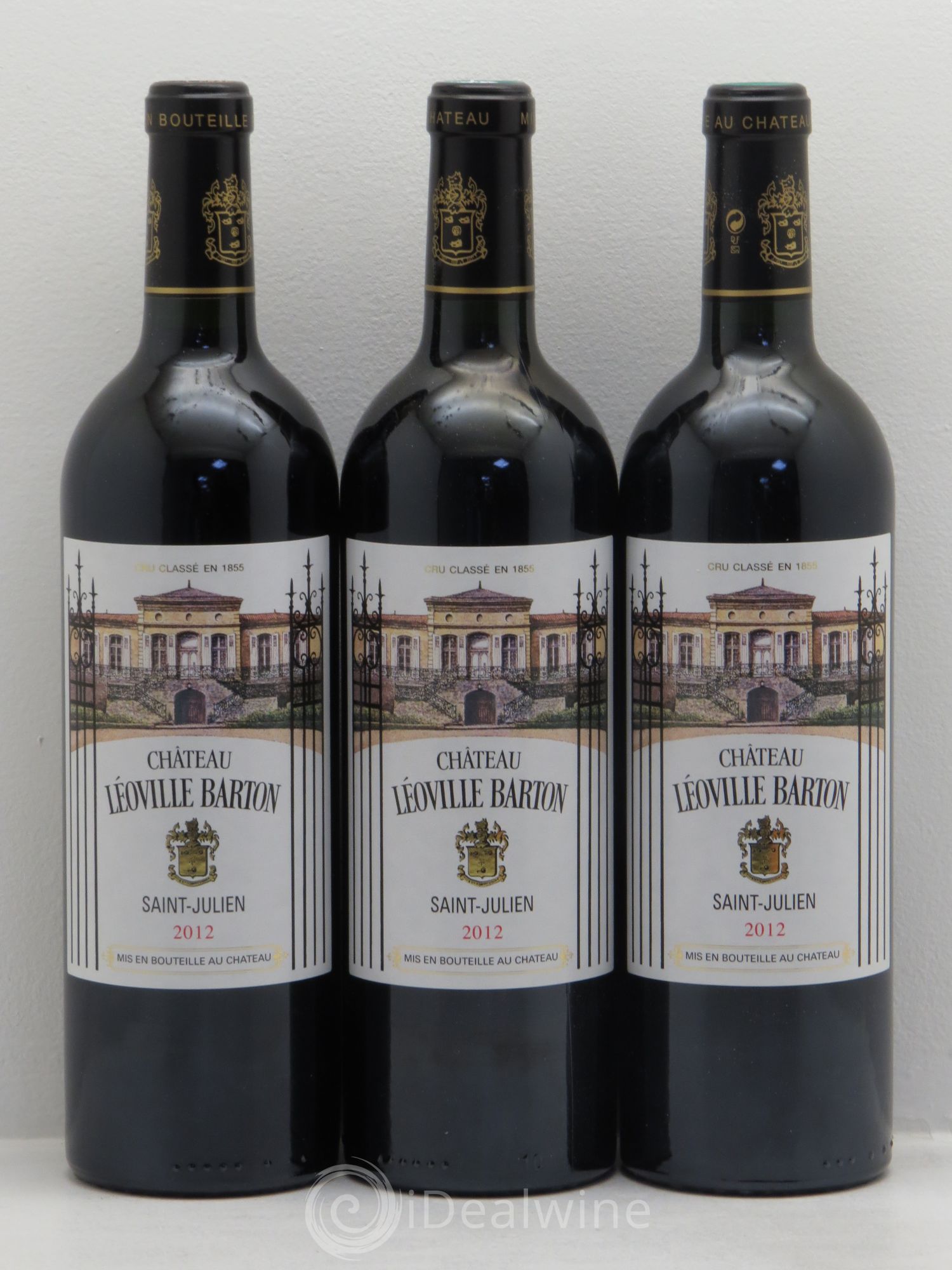Château Léoville Barton 2ème Grand Cru Classé 2012 - Lot de 3 bouteilles - 0