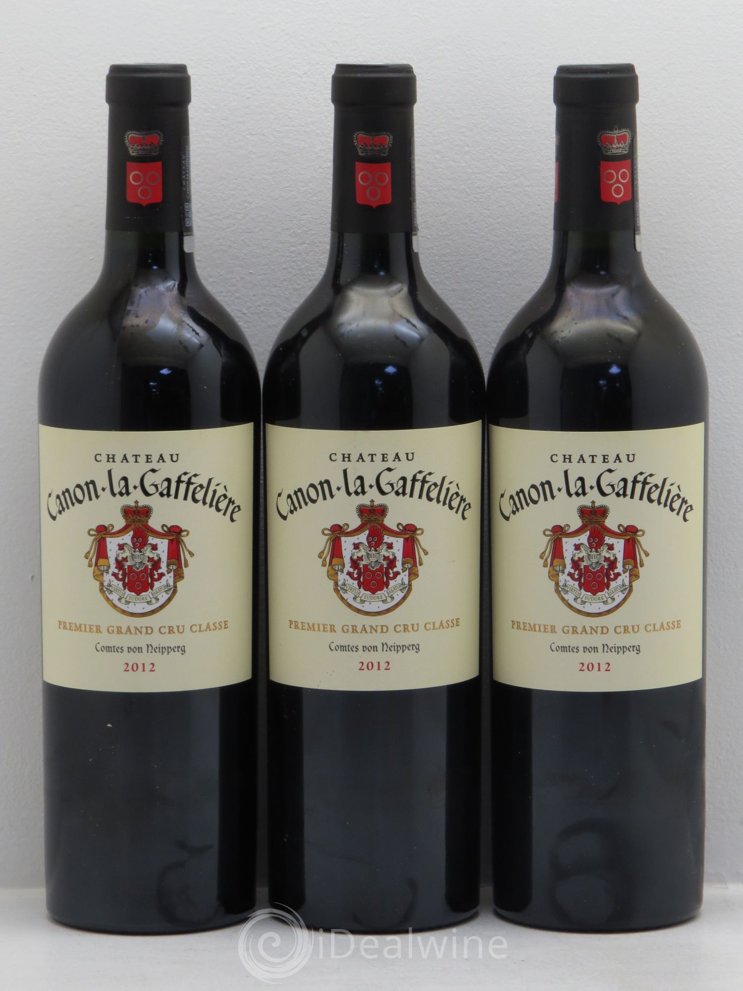 Château Canon la Gaffelière 1er Grand Cru Classé B 2012 - Lot de 3 bouteilles - 0
