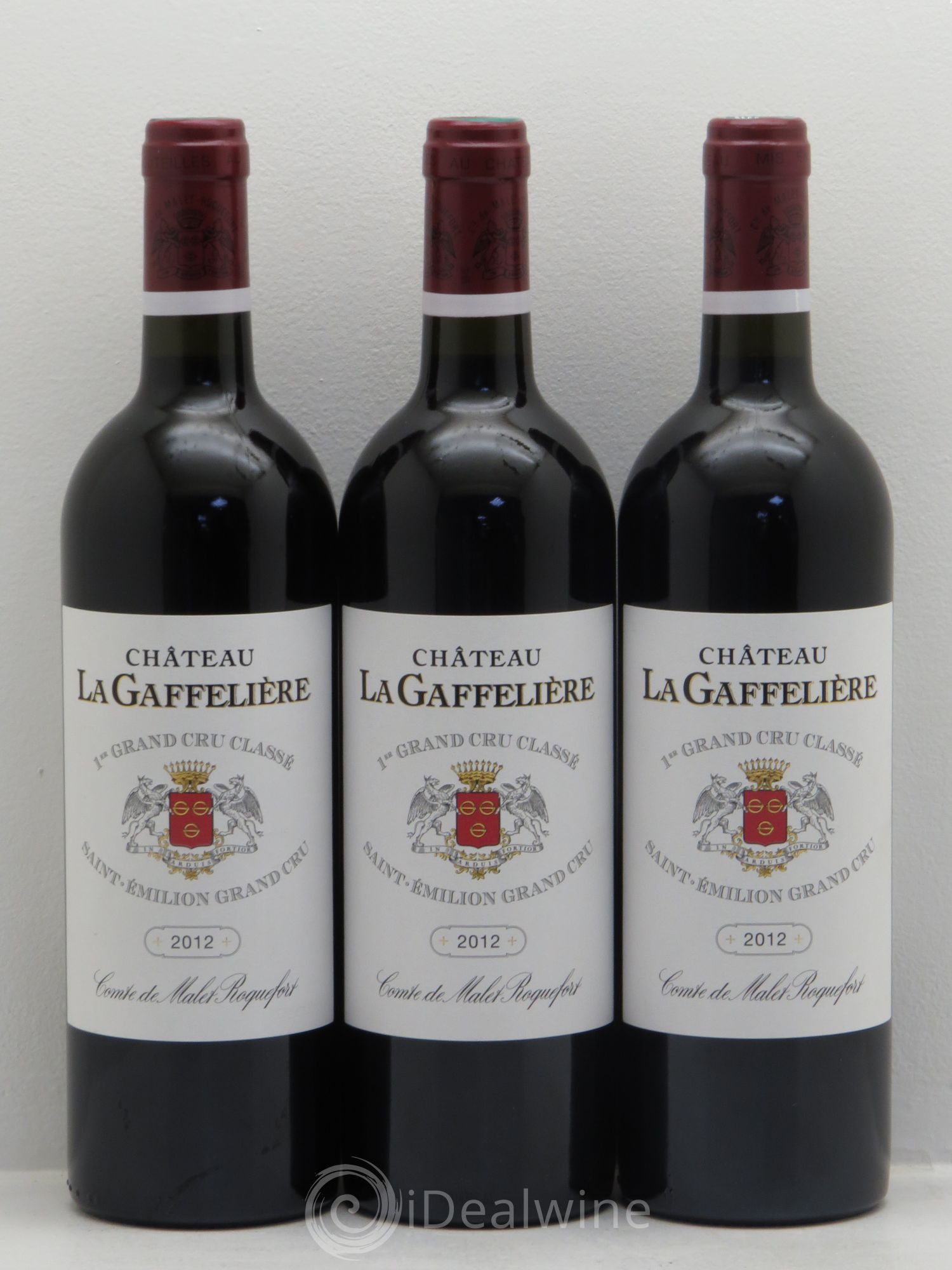 Château la Gaffelière 1er Grand Cru Classé B 2012 - Lot de 3 bouteilles - 0