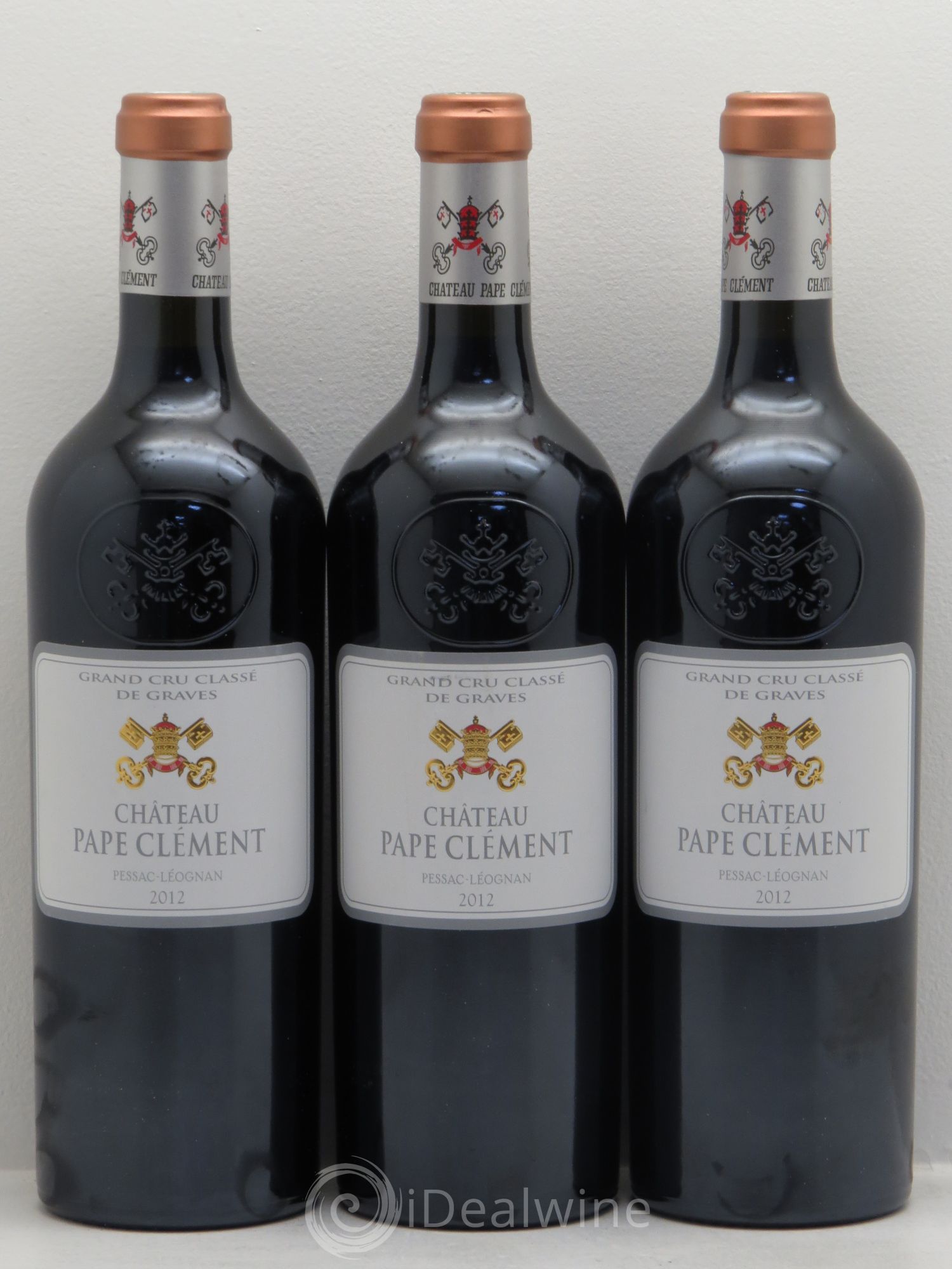 Château Pape Clément Cru Classé de Graves 2012 - Lot de 3 bouteilles - 0