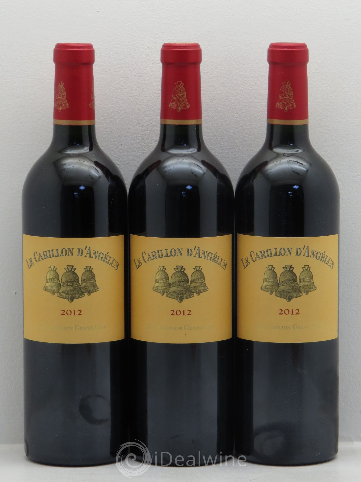 Le Carillon de l'Angélus Second Vin 2012 - Lot de 3 bouteilles - 0