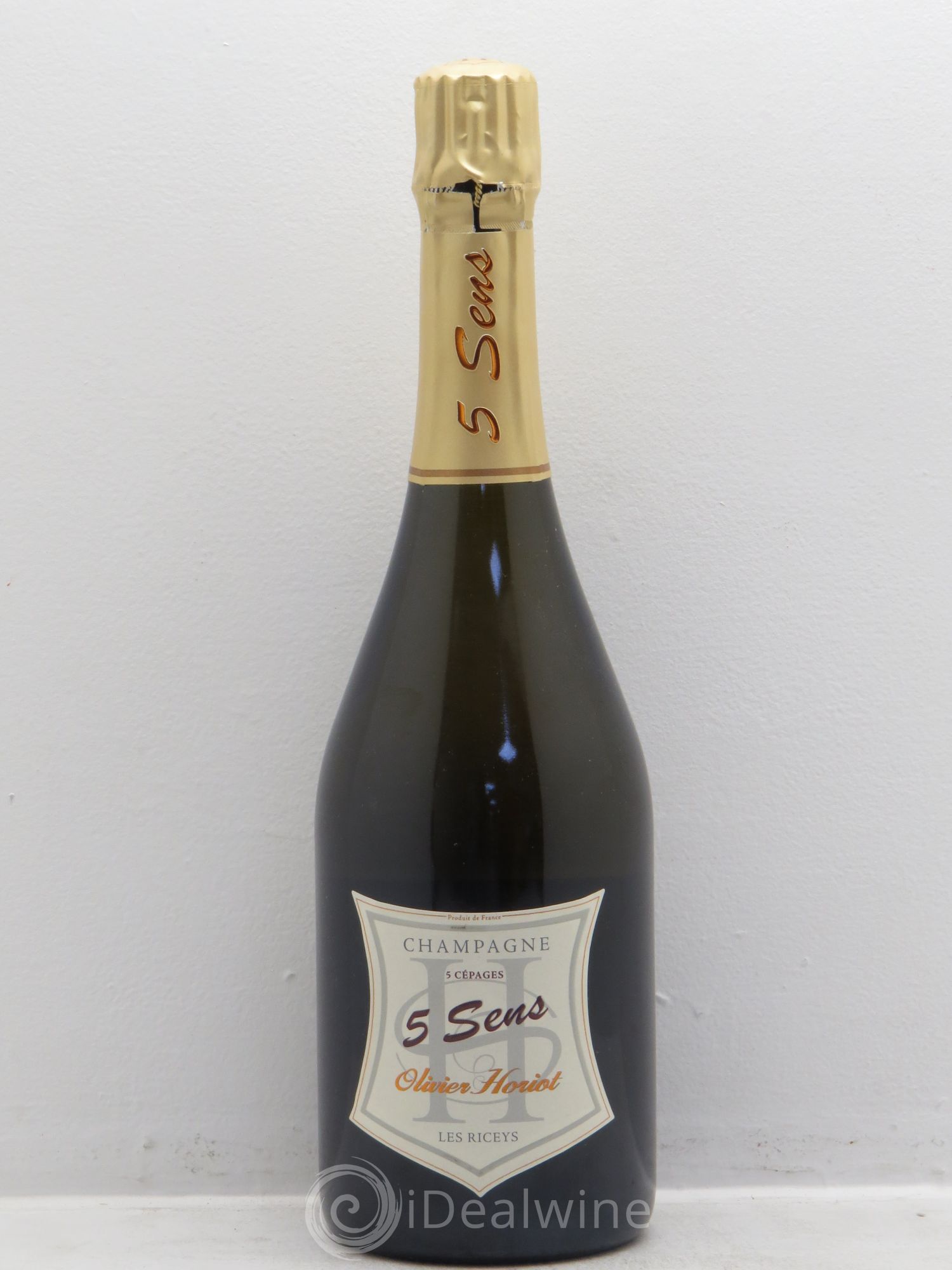 5 Sens Brut Nature Olivier Horiot 2009 - Lot de 1 bouteille - 0
