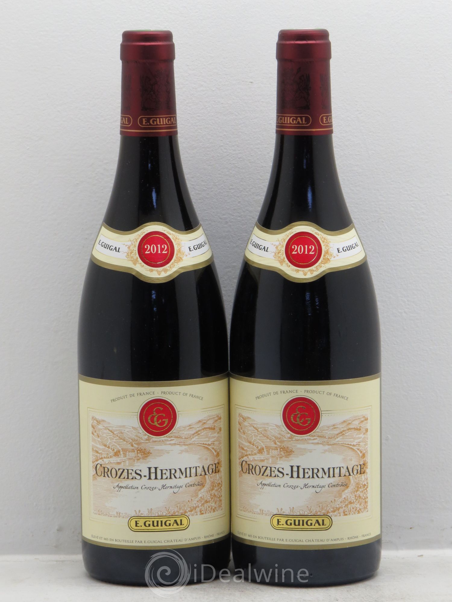 Crozes-Hermitage Guigal 2012 - Lot de 2 bouteilles - 0