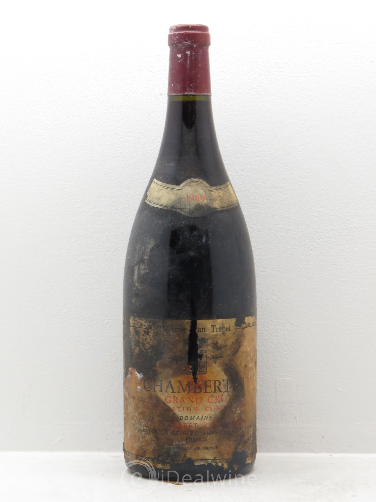 Chambertin Grand Cru Domaine Trapet 1989 - Lot de 1 magnum - 0