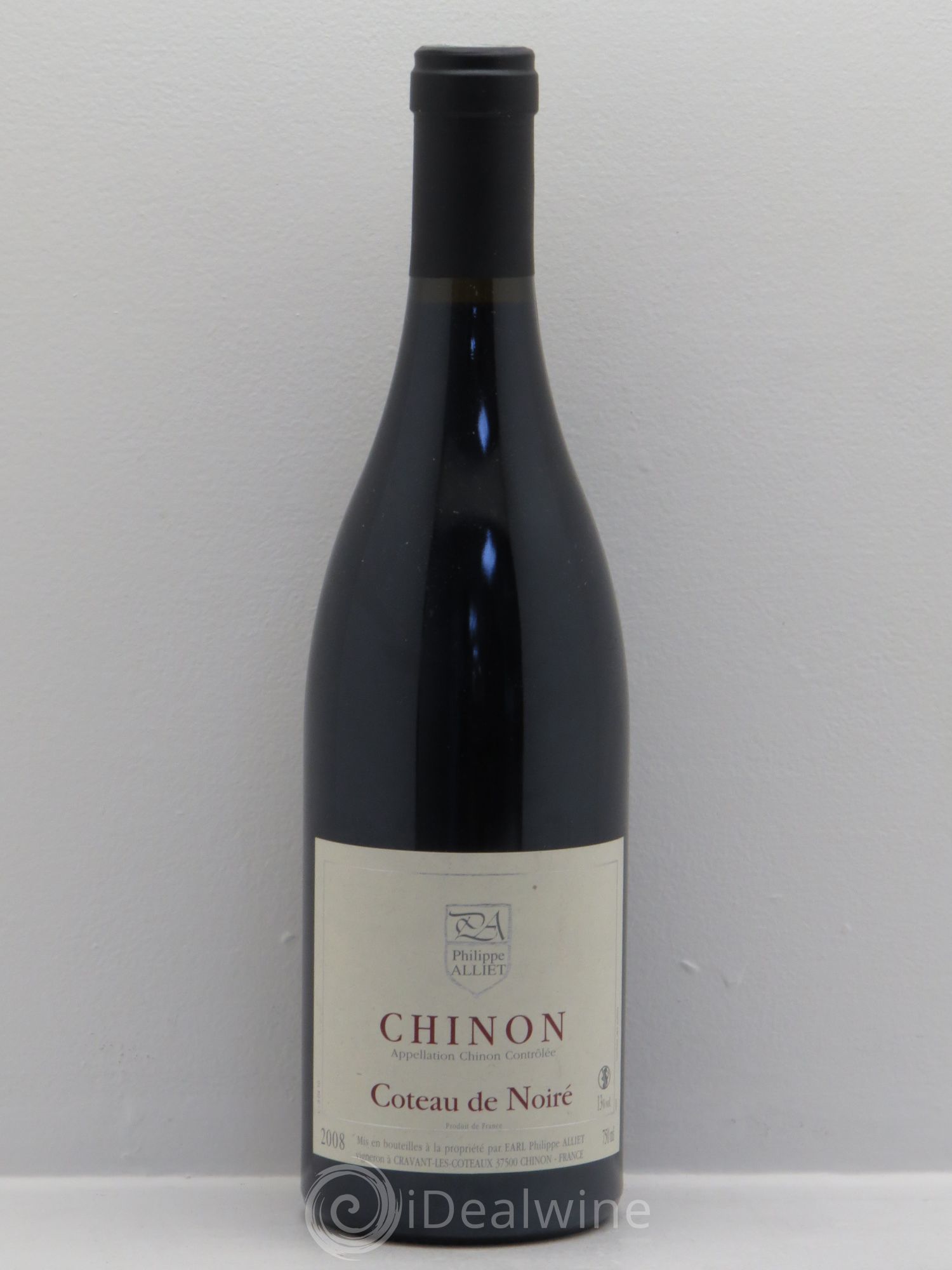 Chinon Coteau de Noiré Philippe Alliet 2008 - Lot de 1 bouteille - 0