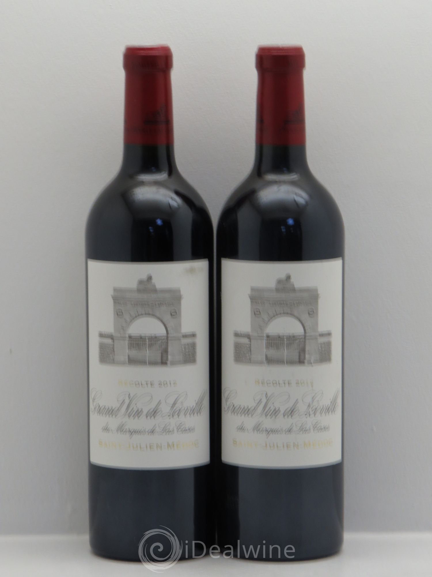 Château Léoville Las Cases 2ème Grand Cru Classé 2012 - Lot de 2 bouteilles - 0