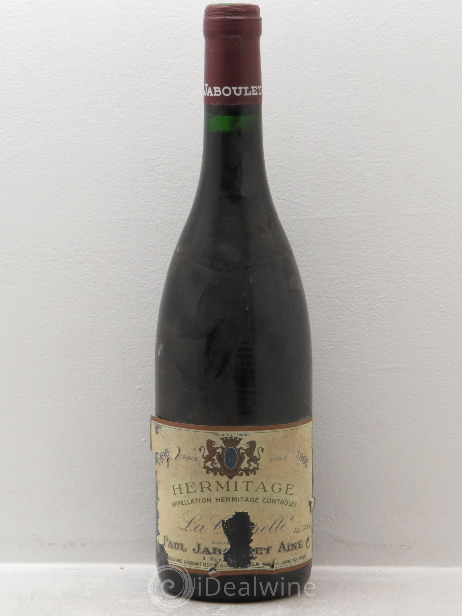 Hermitage La Chapelle Paul Jaboulet Ainé 1986 - Lot de 1 bouteille - 0