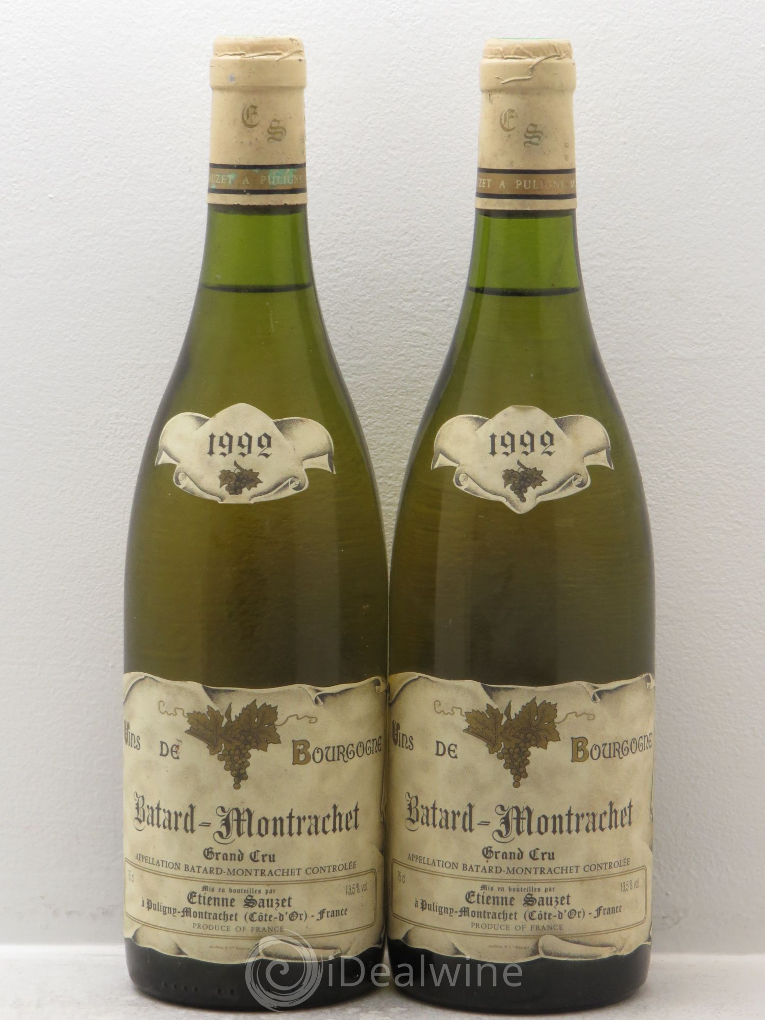 Bâtard-Montrachet Grand Cru Etienne Sauzet 1992 - Lot de 2 bouteilles - 0