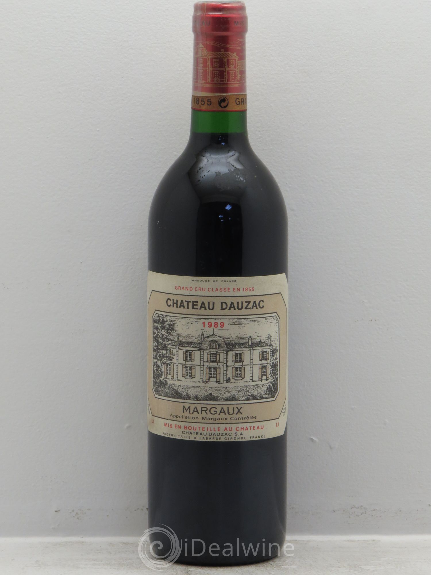 Château Dauzac 5ème Grand Cru Classé 1989 - Lot de 1 bouteille - 0