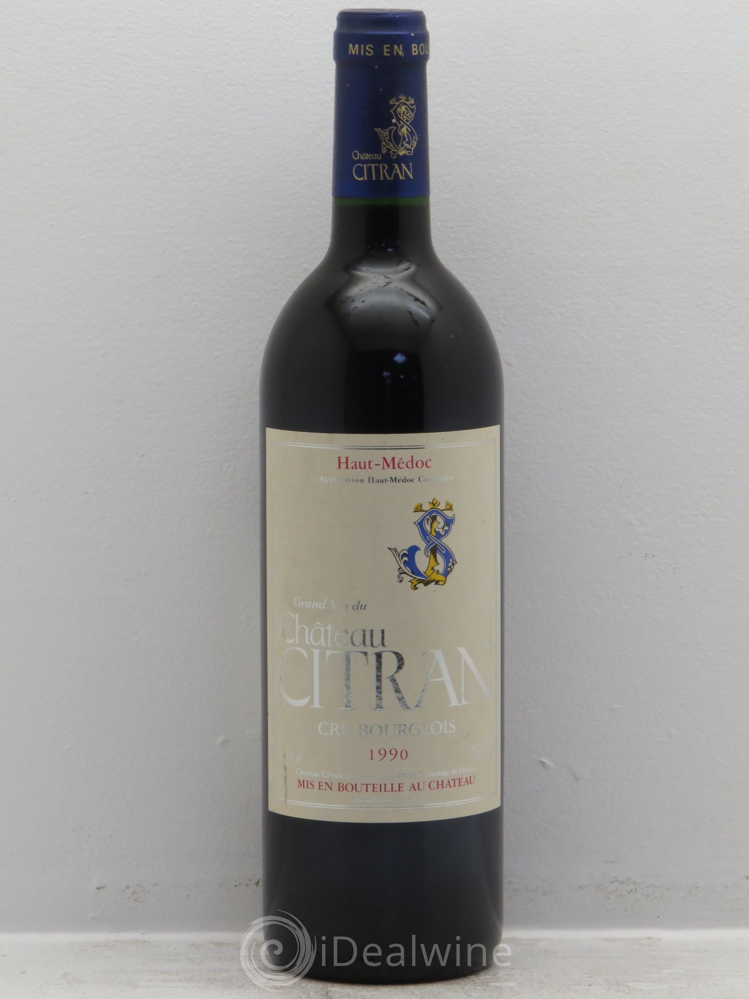 Château Citran Cru Bourgeois 1990 - Lot de 1 bouteille - 0