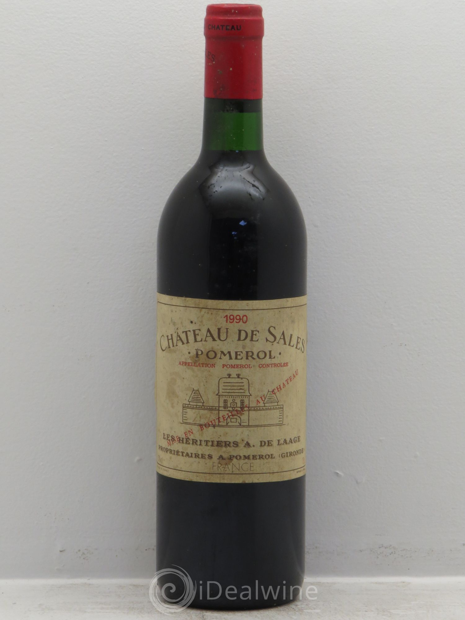 Château de Sales 1990 - Lot de 1 bouteille - 0